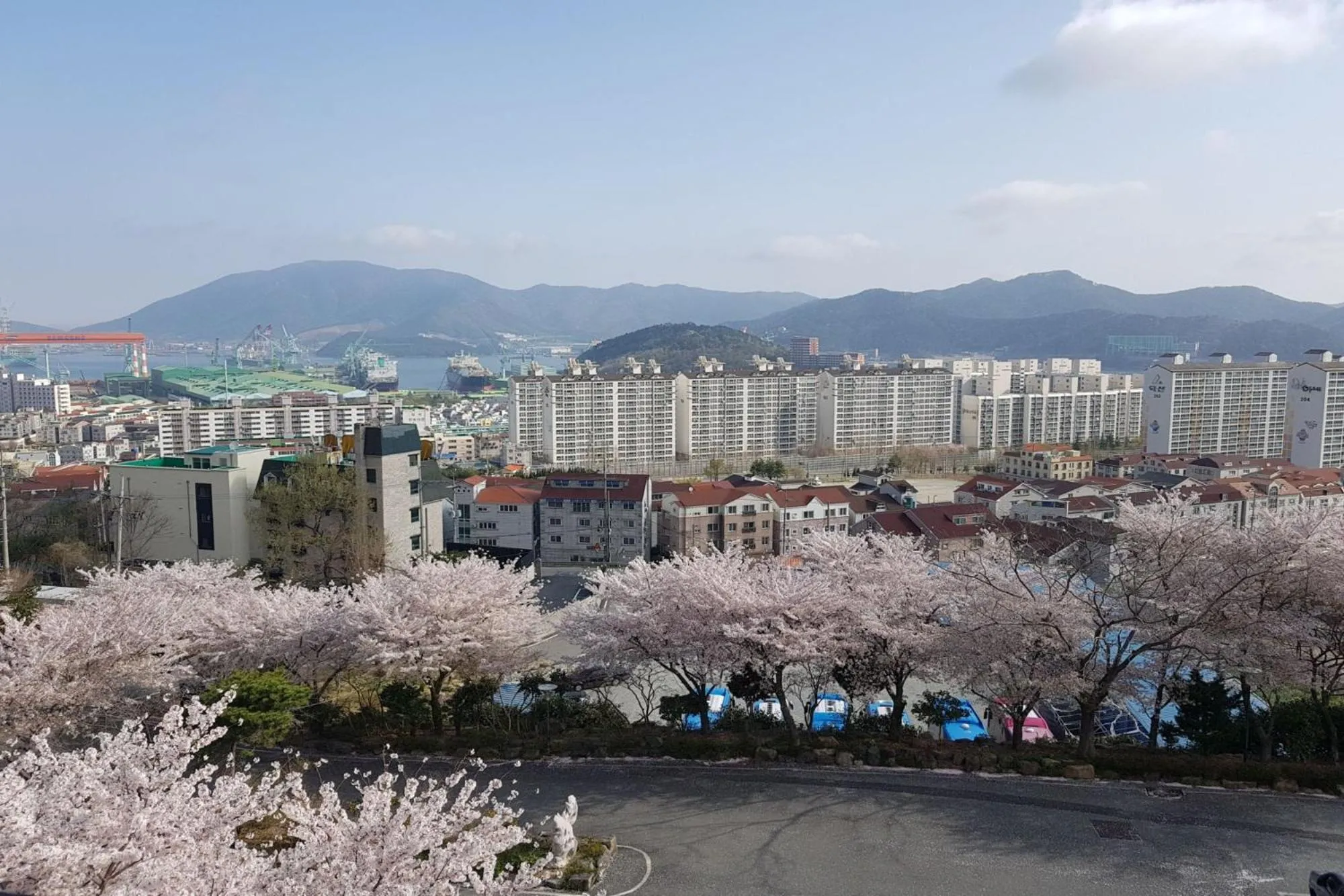 City view in Geoje Oasis Hotel