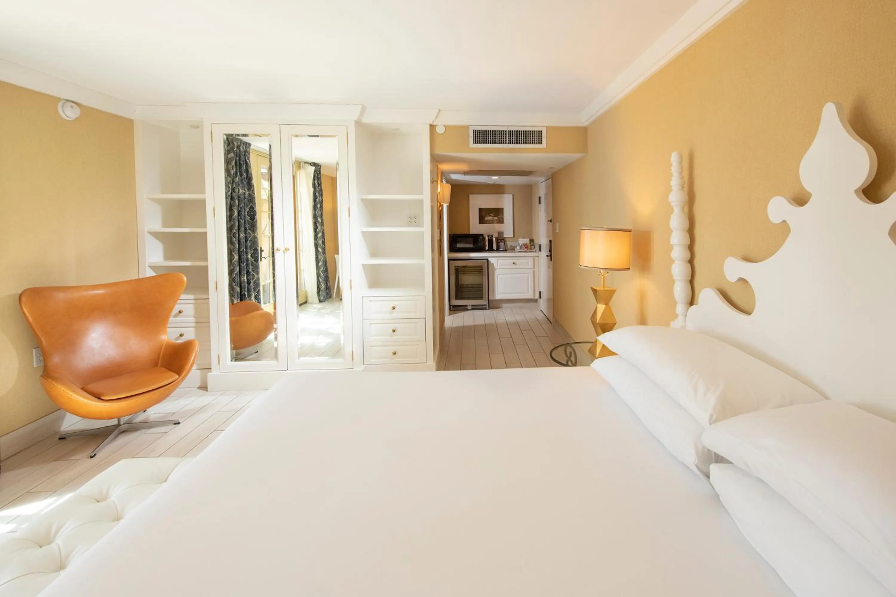 minibar, Bed in Hotel Encanto de Las Cruces