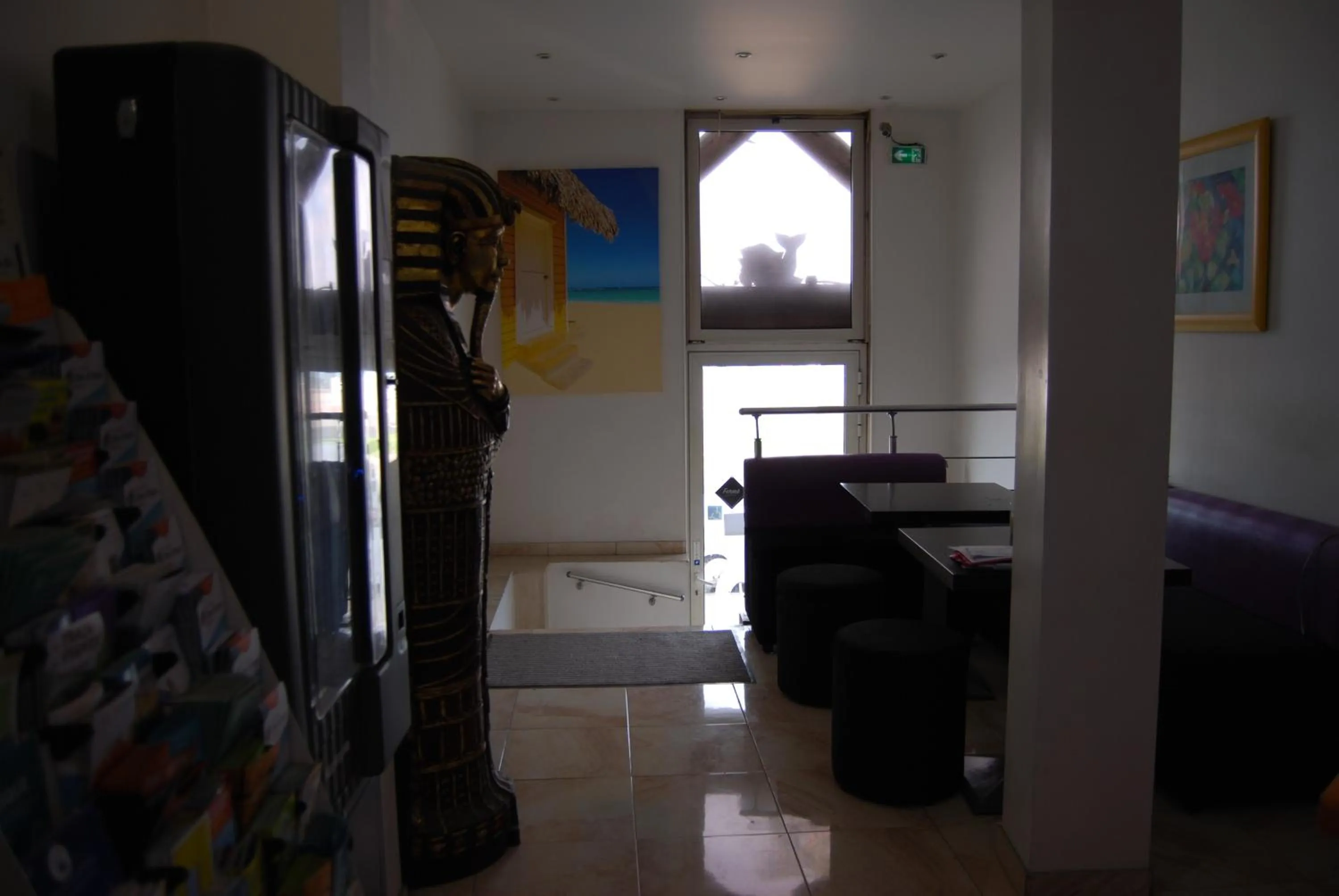 Lobby or reception in Hôtel Azur