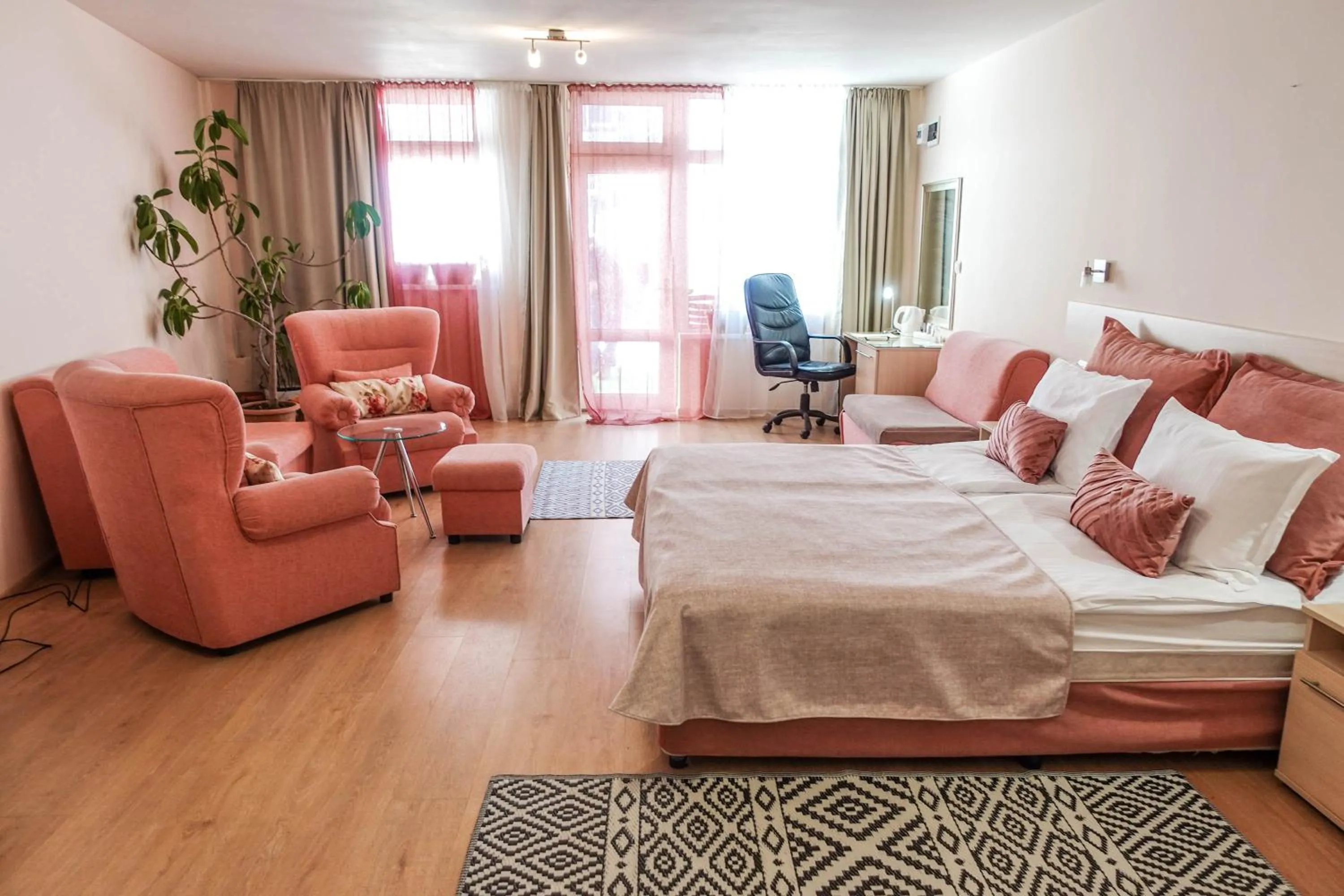 Bed in Hotel Acropolis