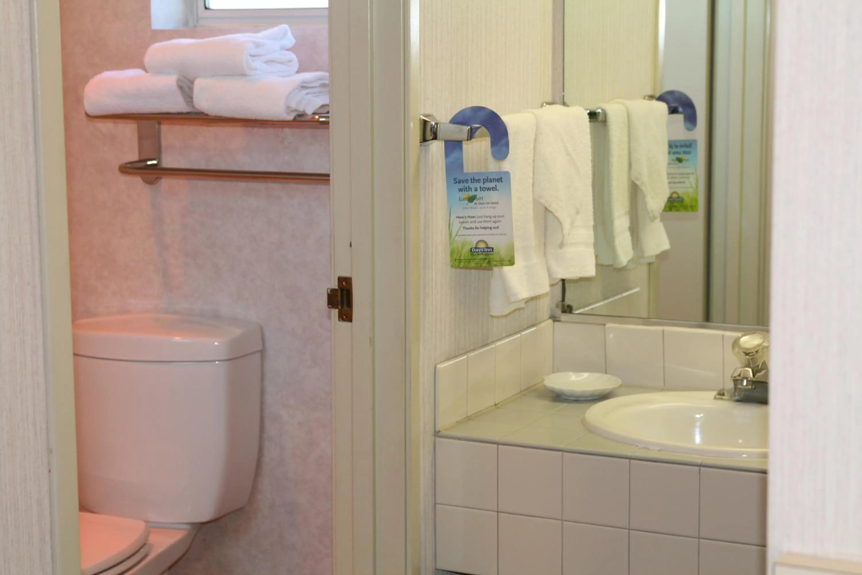 Bathroom in Days Inn by Wyndham Rocklin/Sacramento