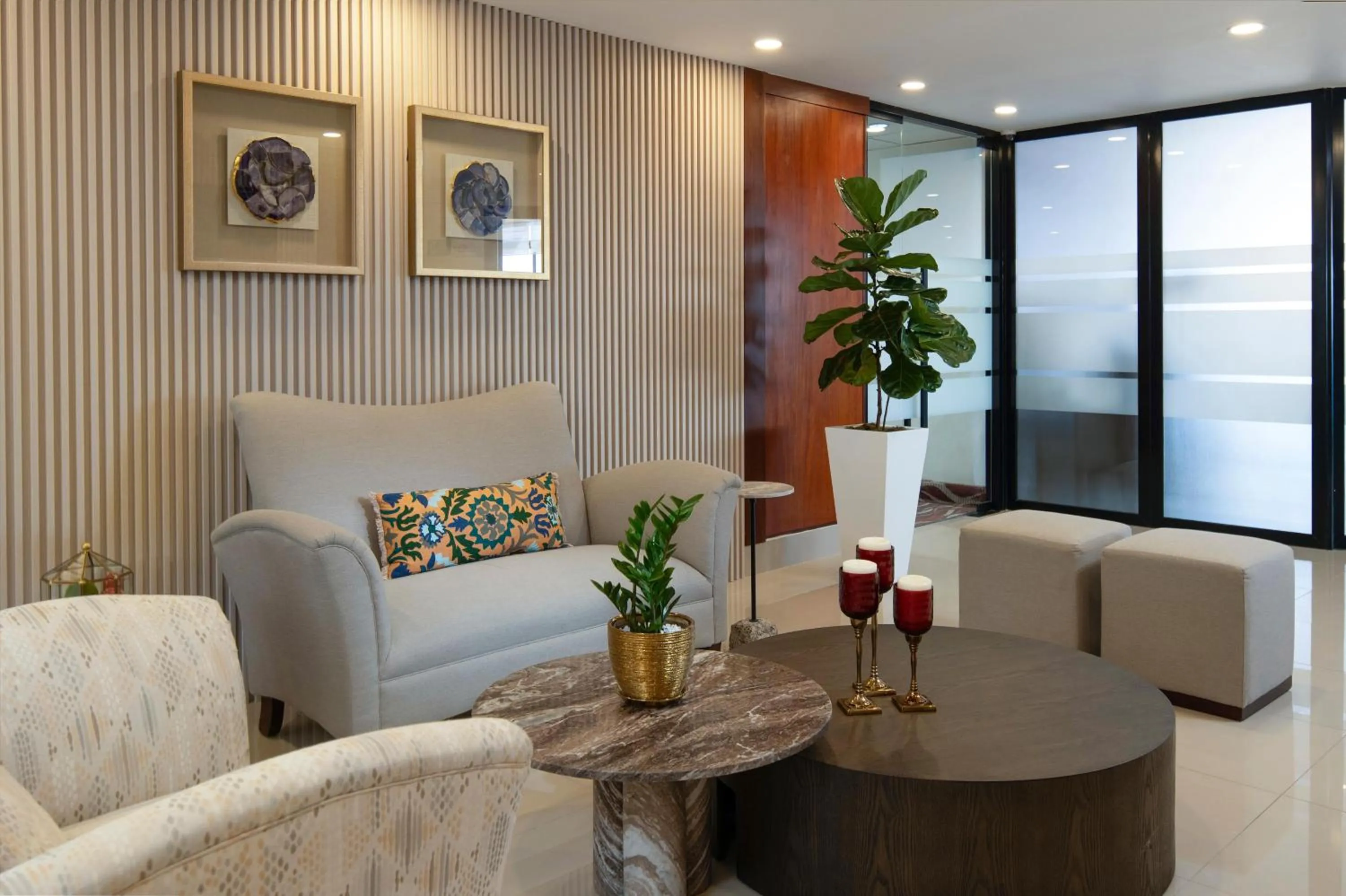 Lobby or reception in Hodelpa Centro Plaza