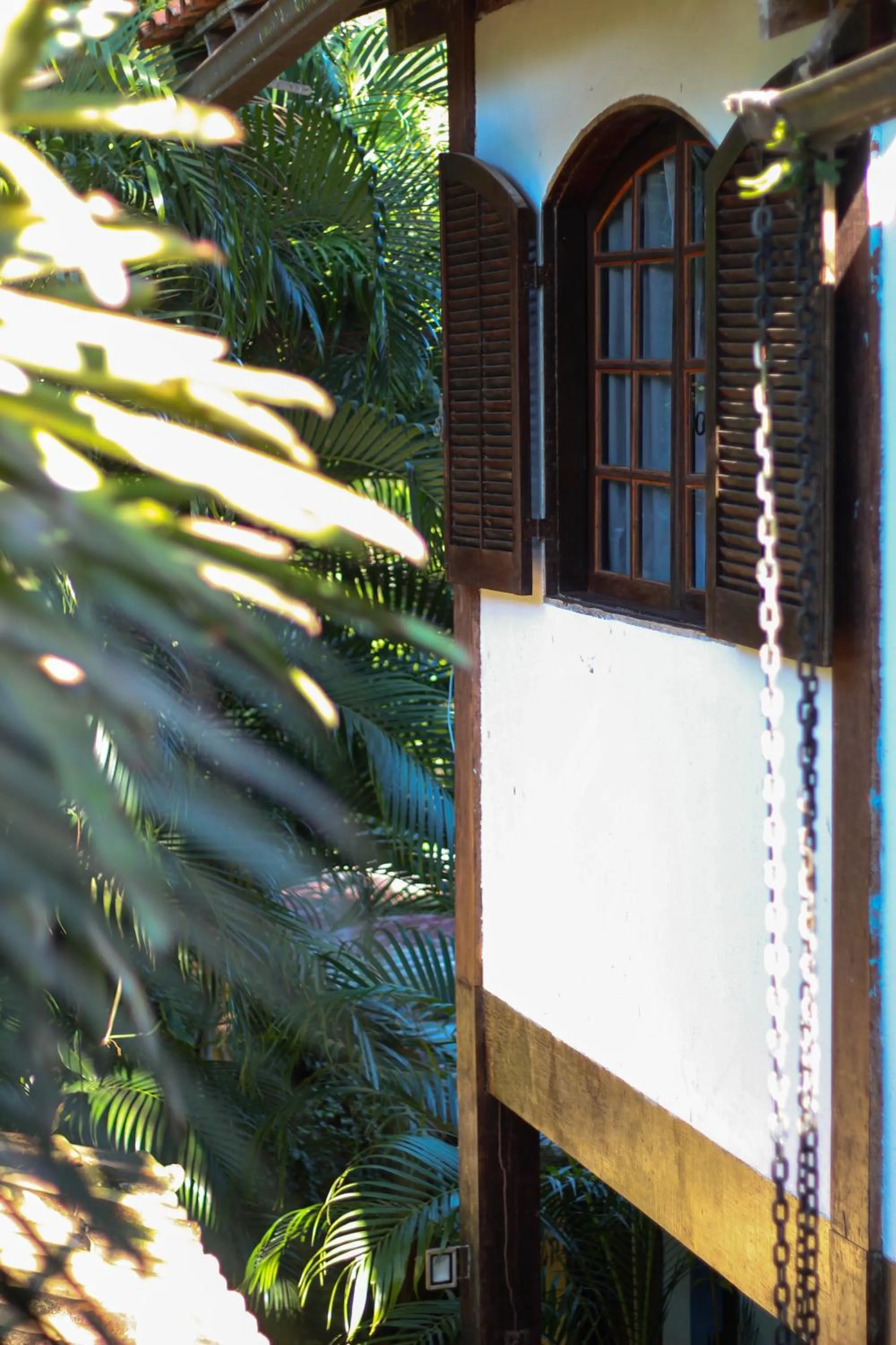 Garden view in Pousada Tropicana