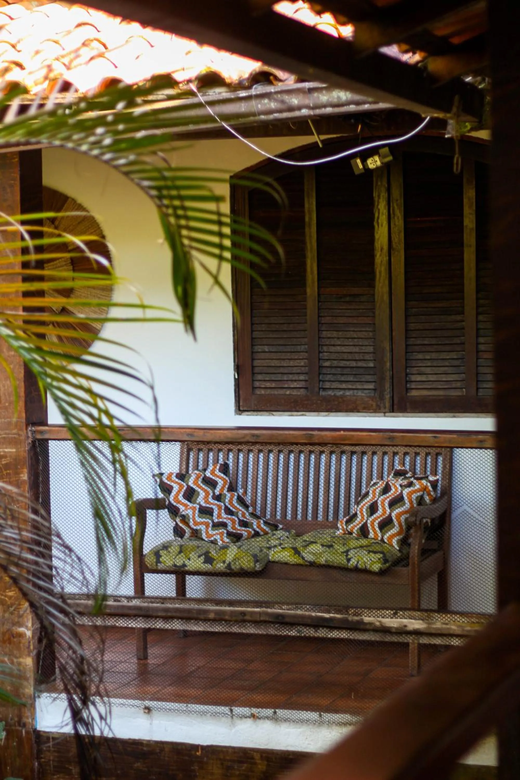 Seating area in Pousada Tropicana