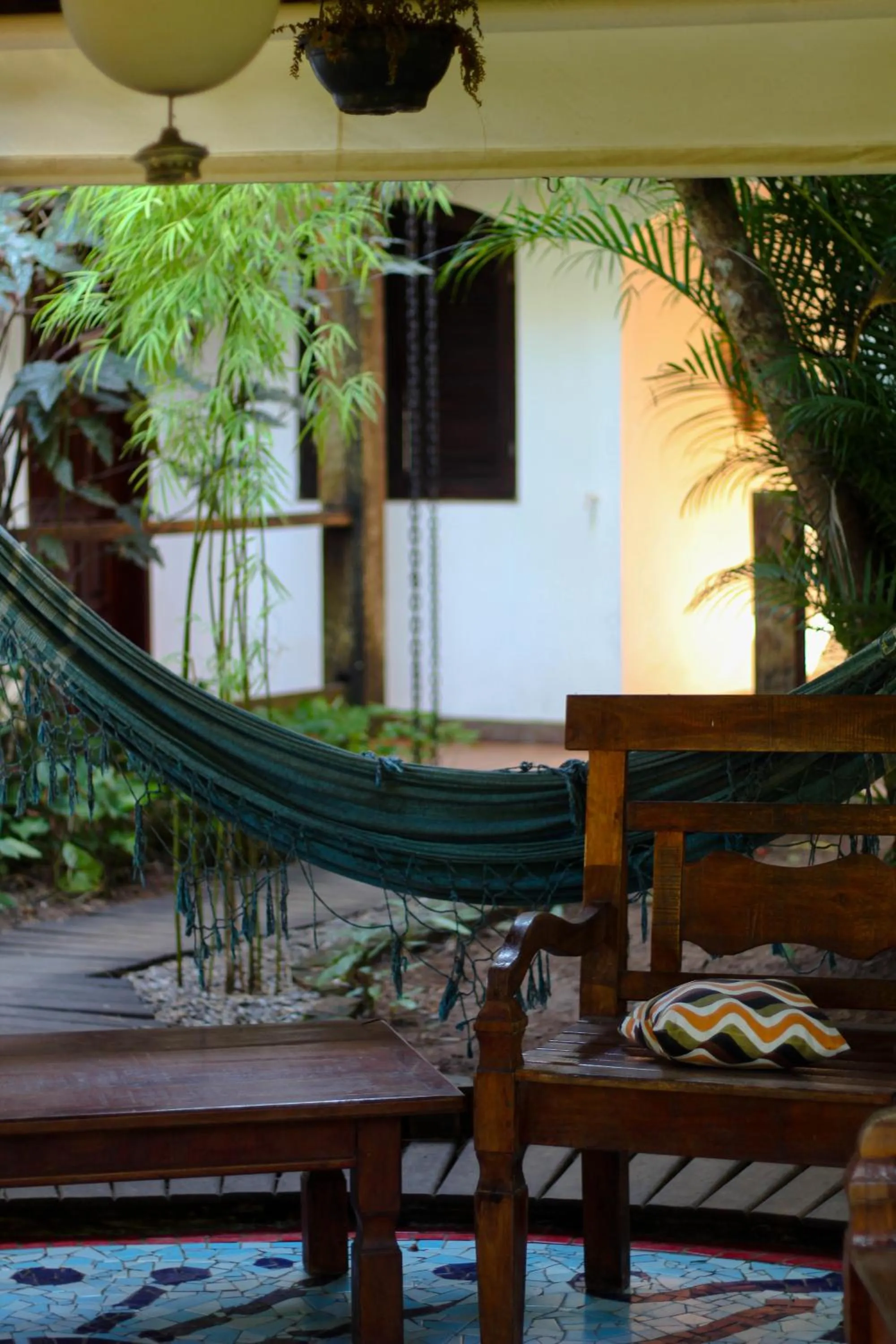 Patio in Pousada Tropicana