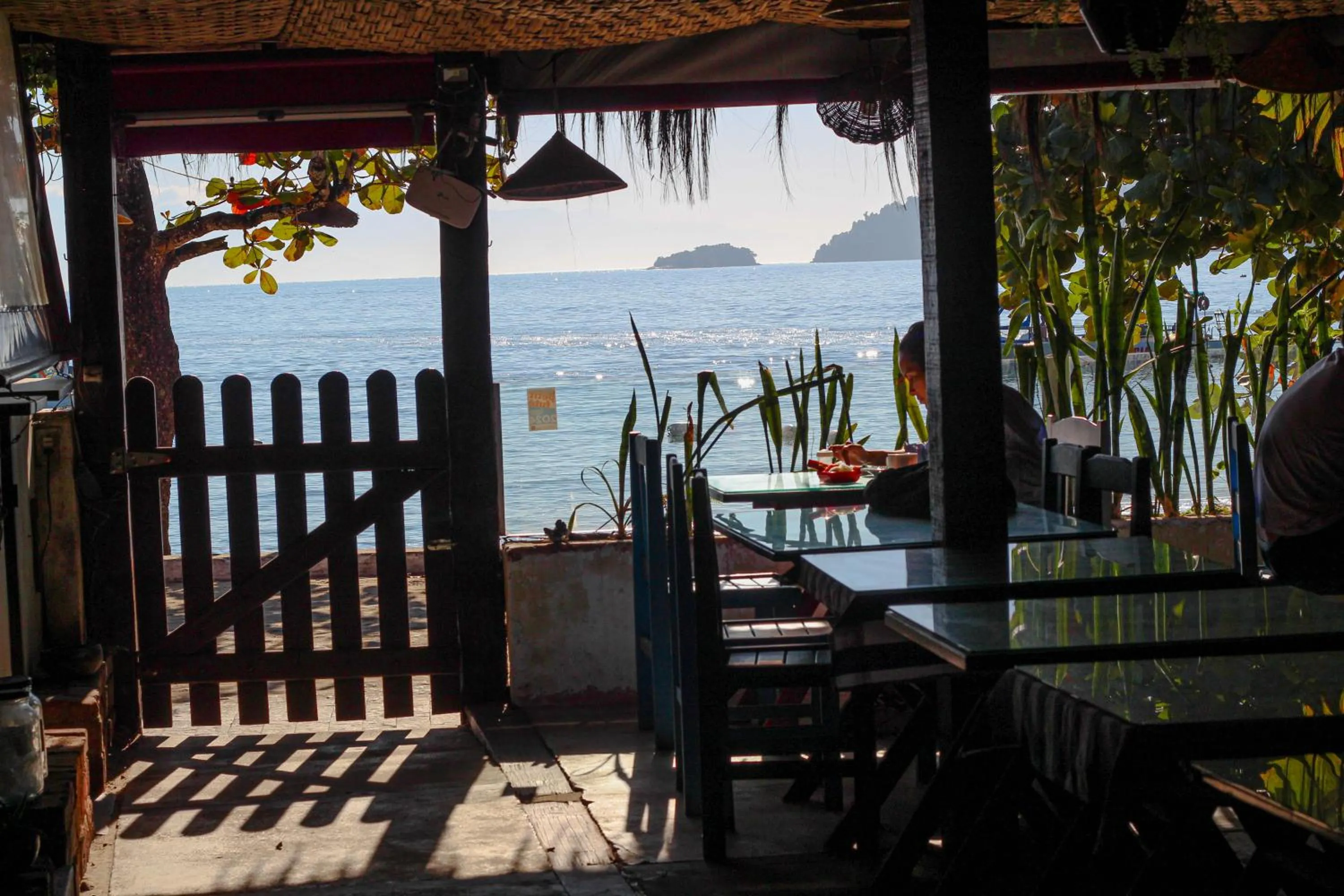 Seating area in Pousada Tropicana