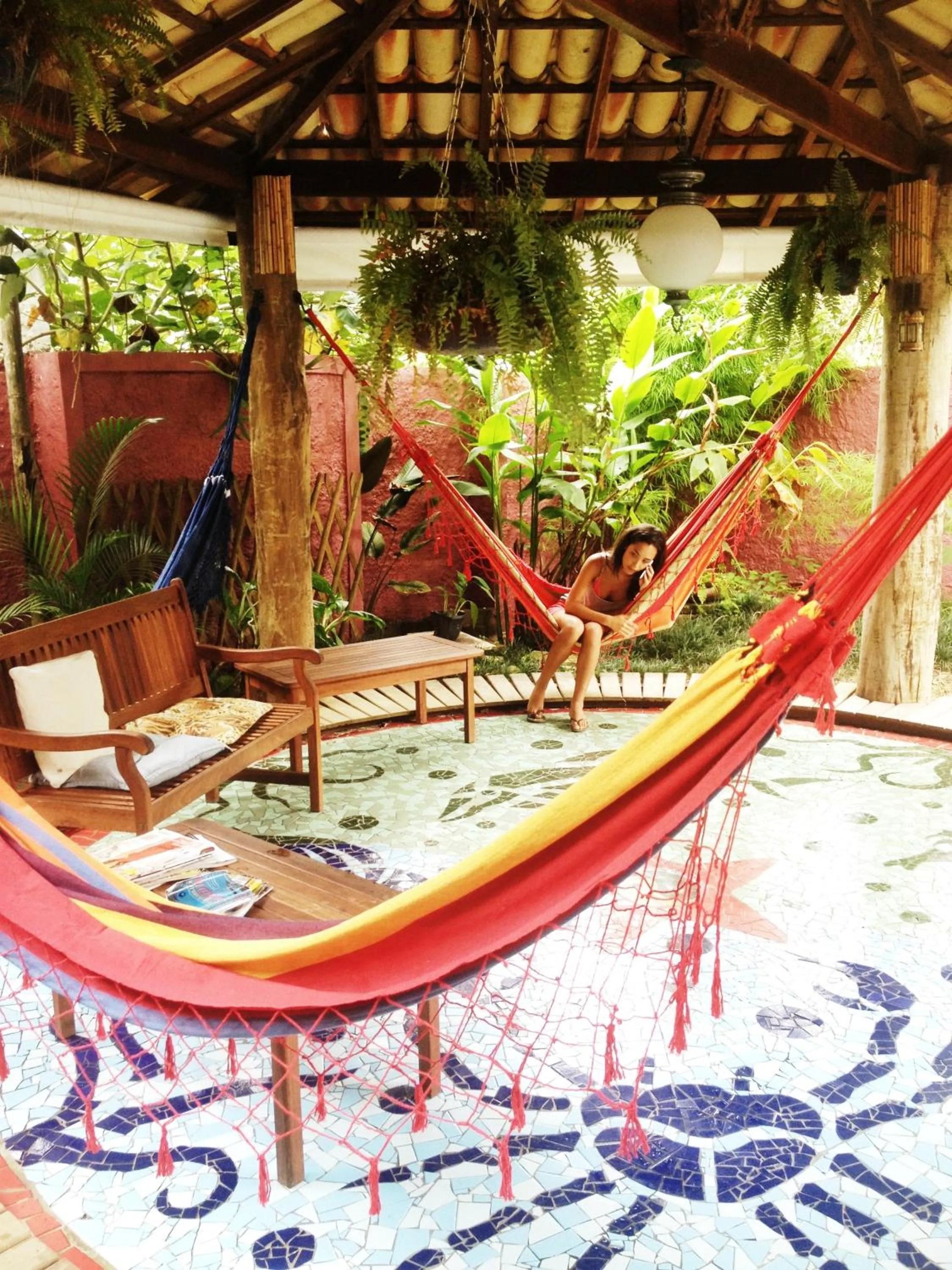 Garden in Pousada Tropicana