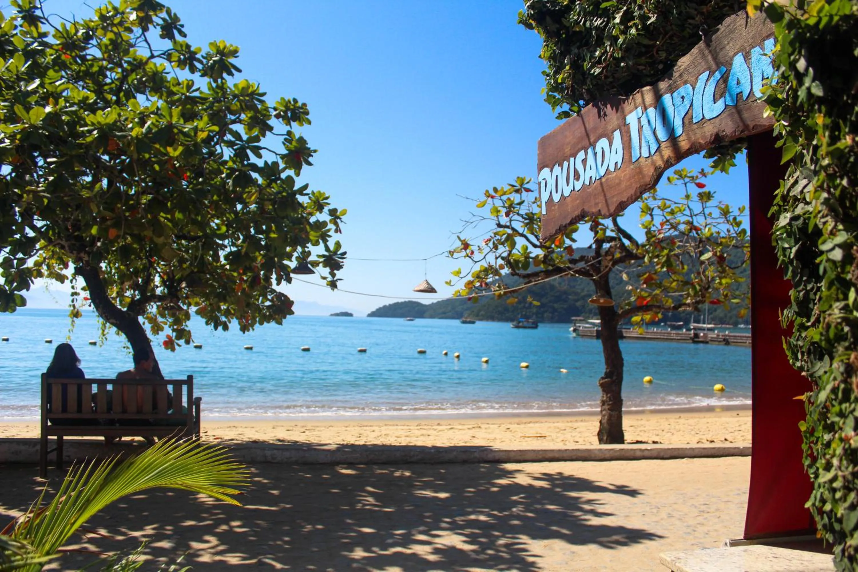 Sea view in Pousada Tropicana