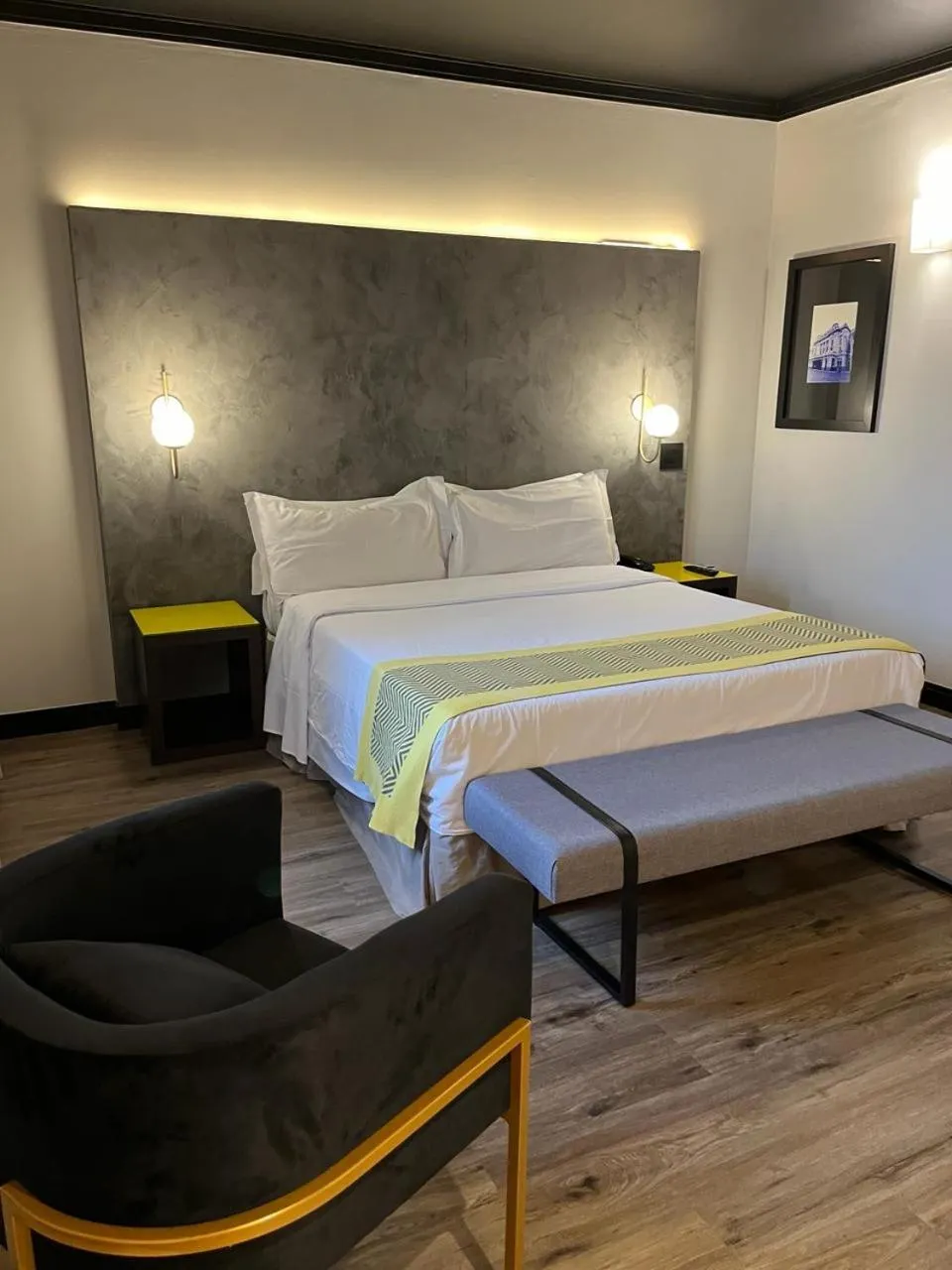 Bed in Oasis Tower Hotel