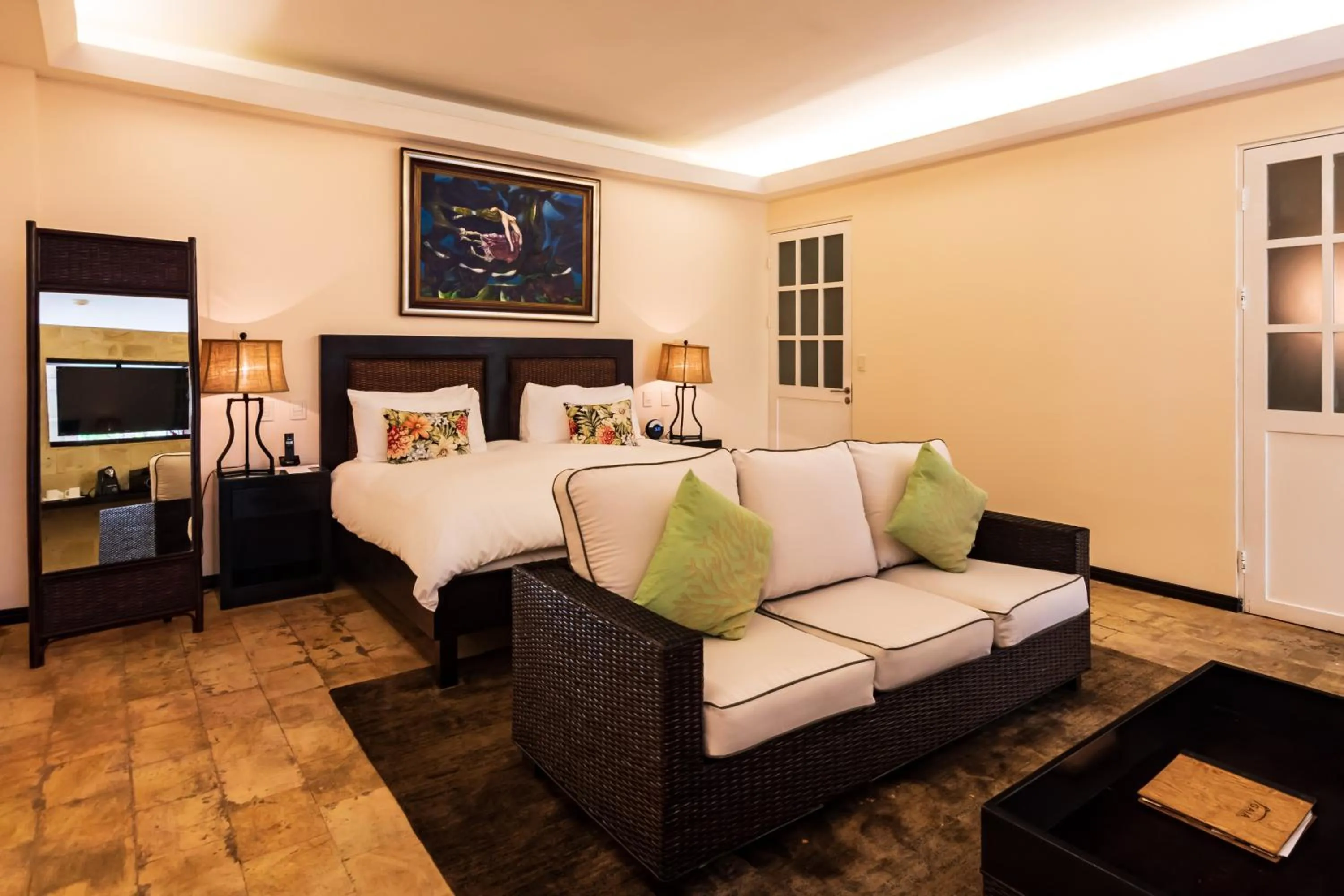 Bed in Gaia Hotel & Reserve- Adults Only