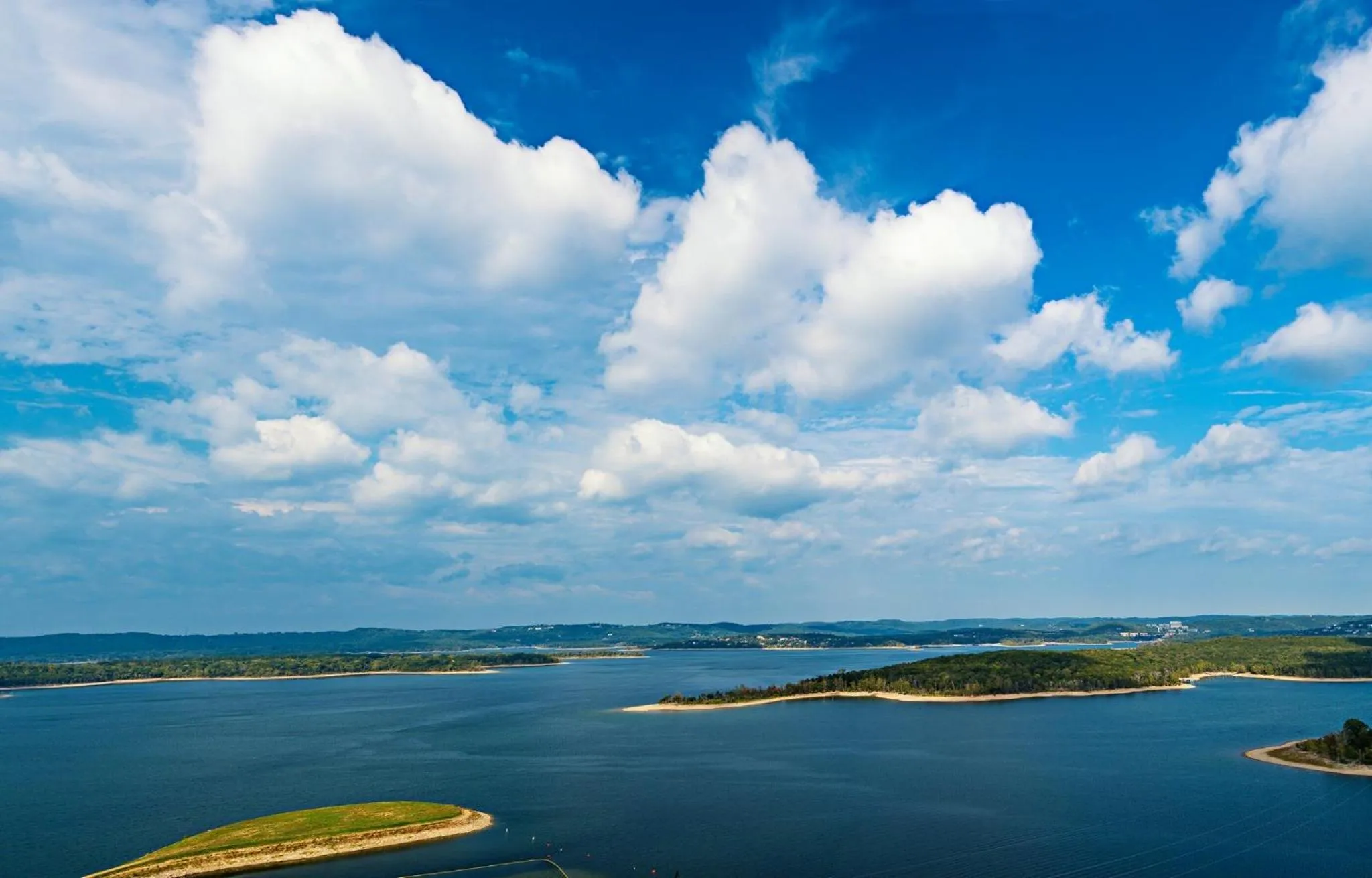Lake view in Chateau on the Lake Resort Spa and Convention Center