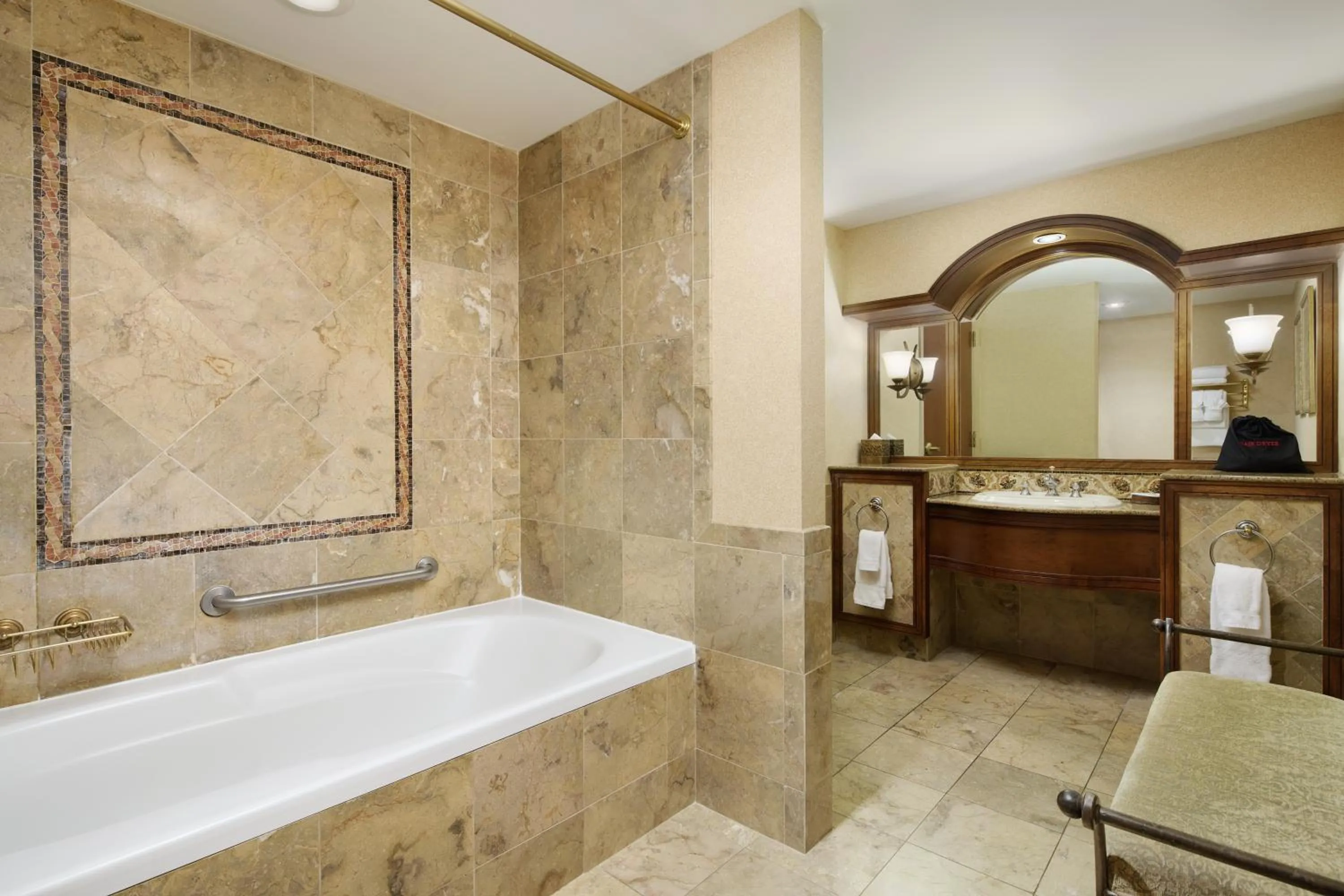 Bathroom in Chateau on the Lake Resort Spa and Convention Center