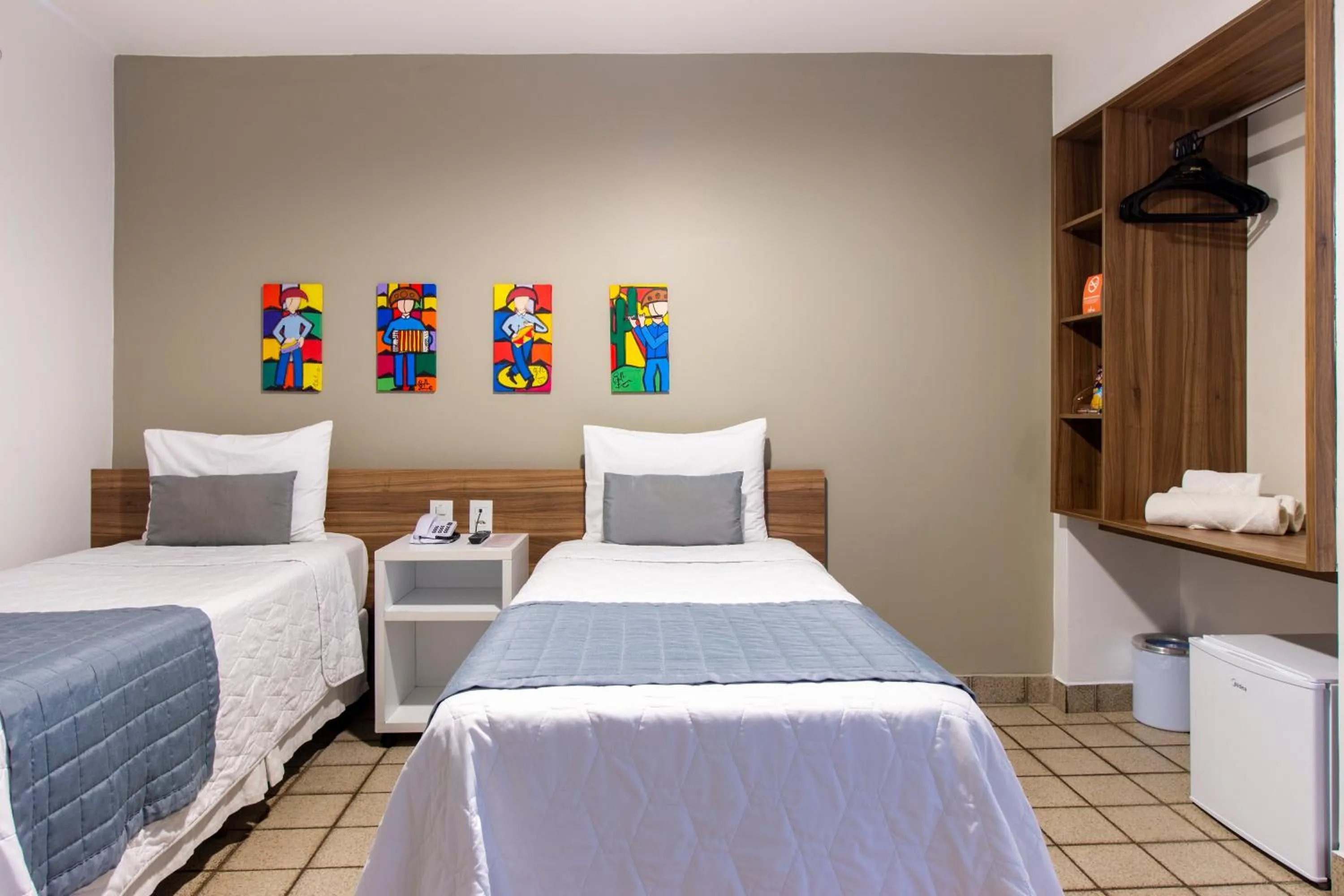 Bed in Citi Hotel Express Caruaru