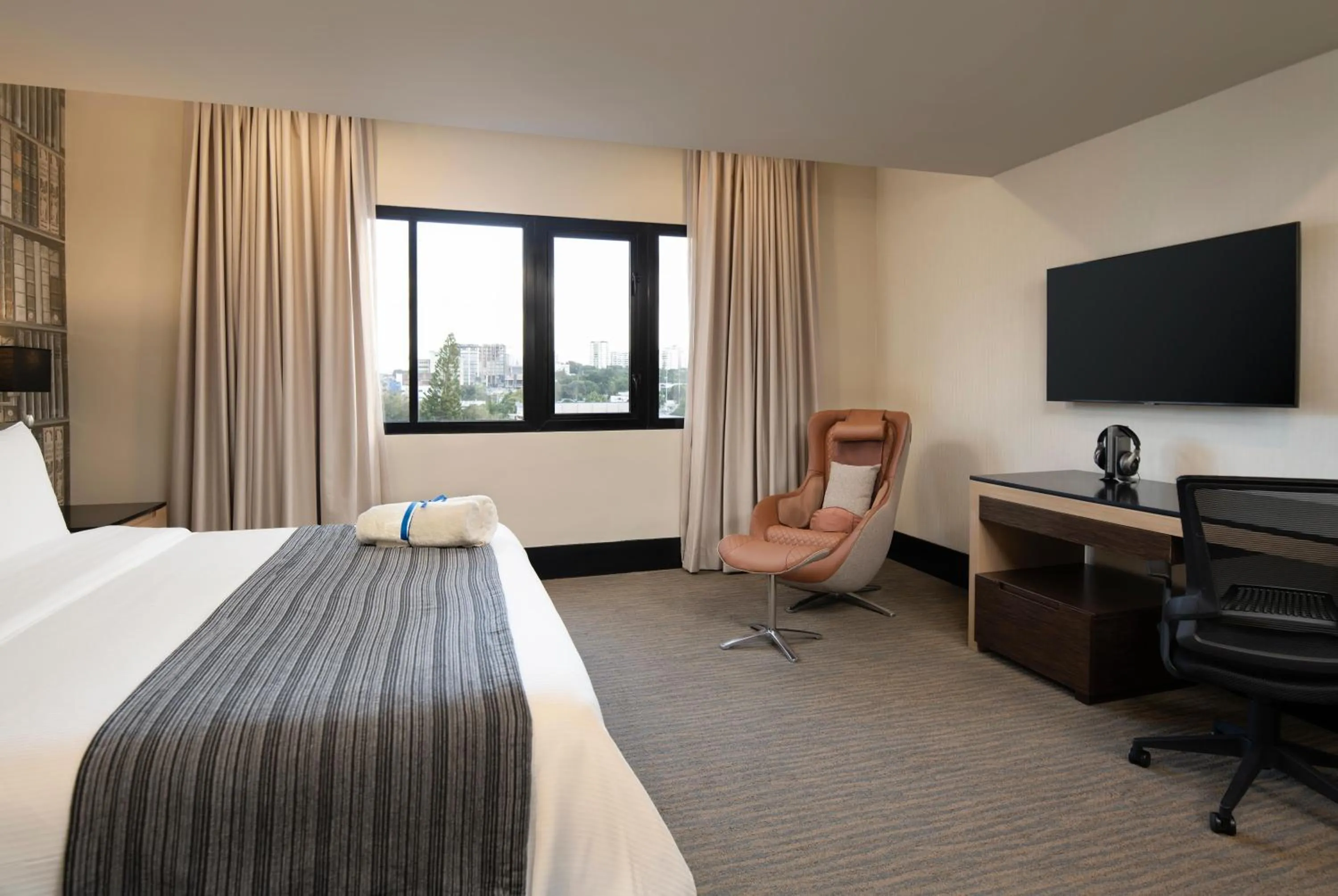 View (from property/room), Bed in Hodelpa Gran Almirante