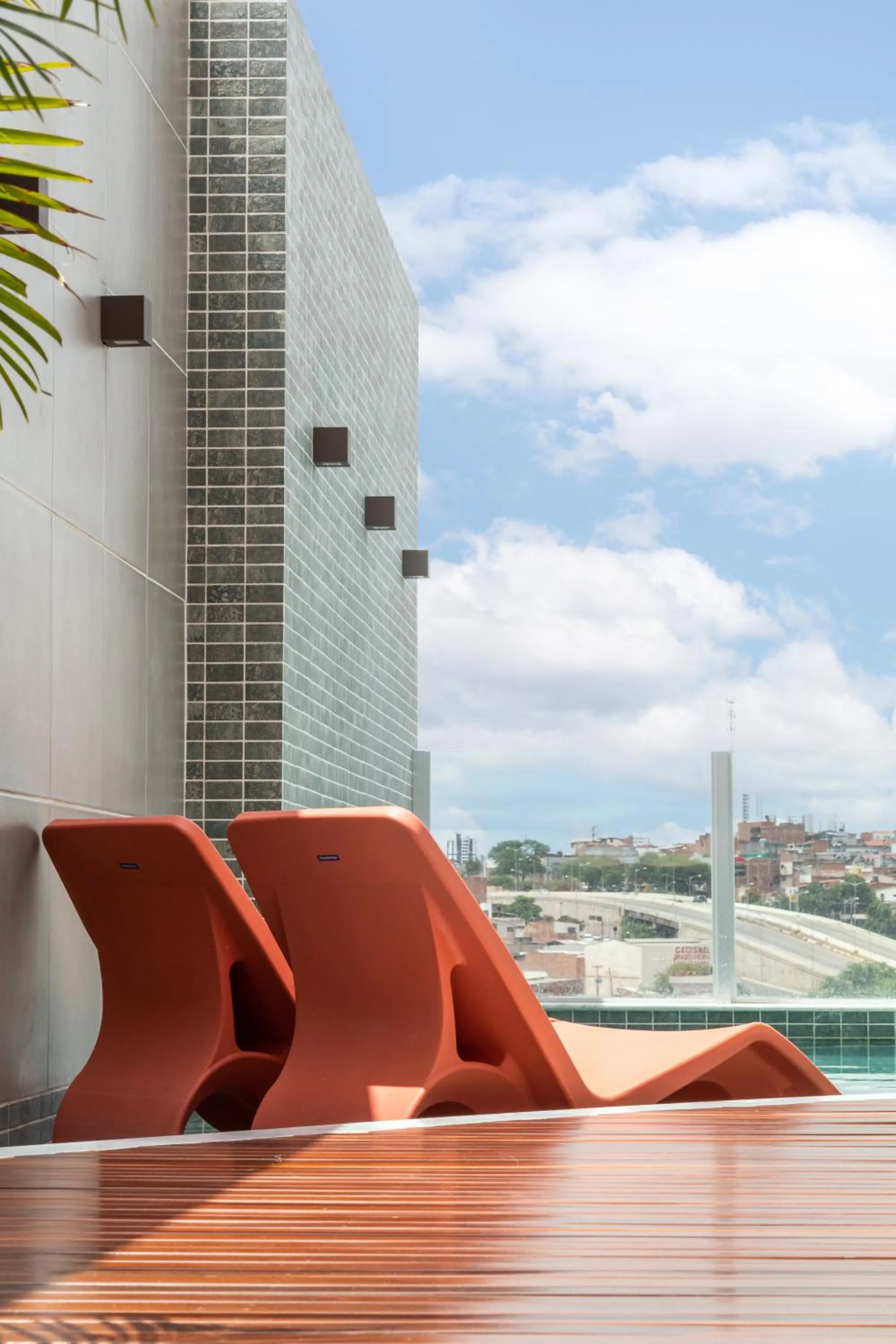 Pool view in Citi Hotel Residence Caruaru