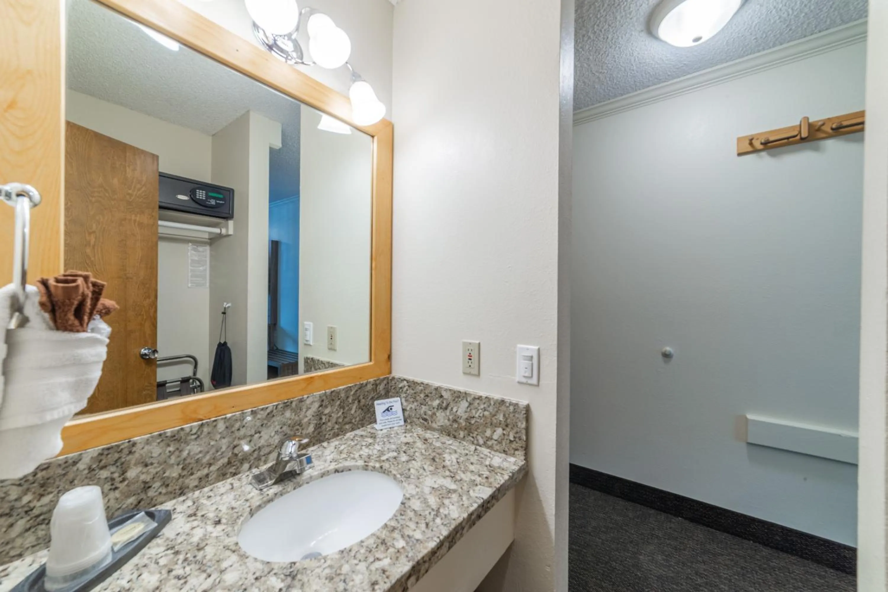 Bathroom in Alpenhof Lodge