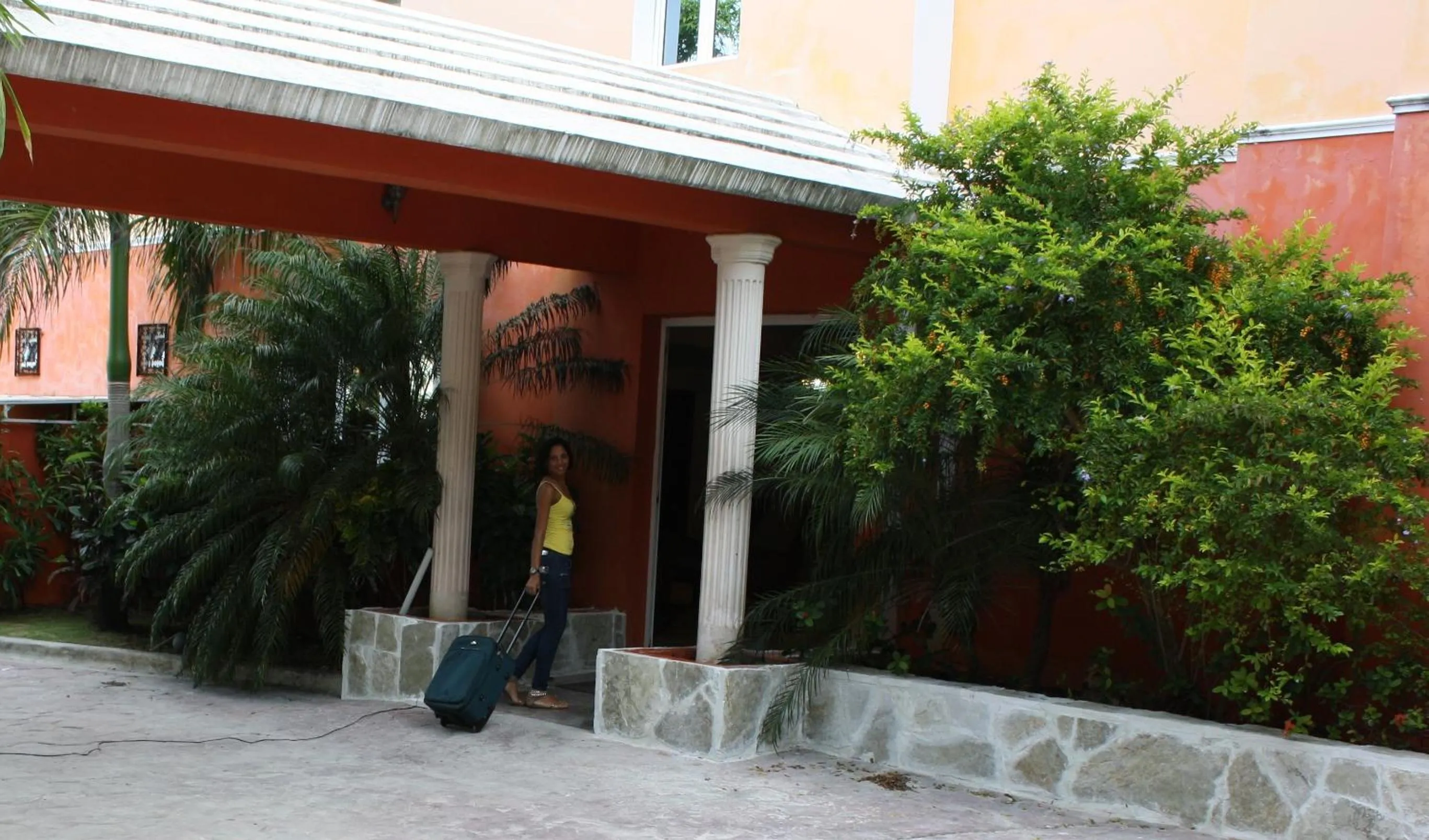 Facade/entrance in Hotel Marimba Punta Cana
