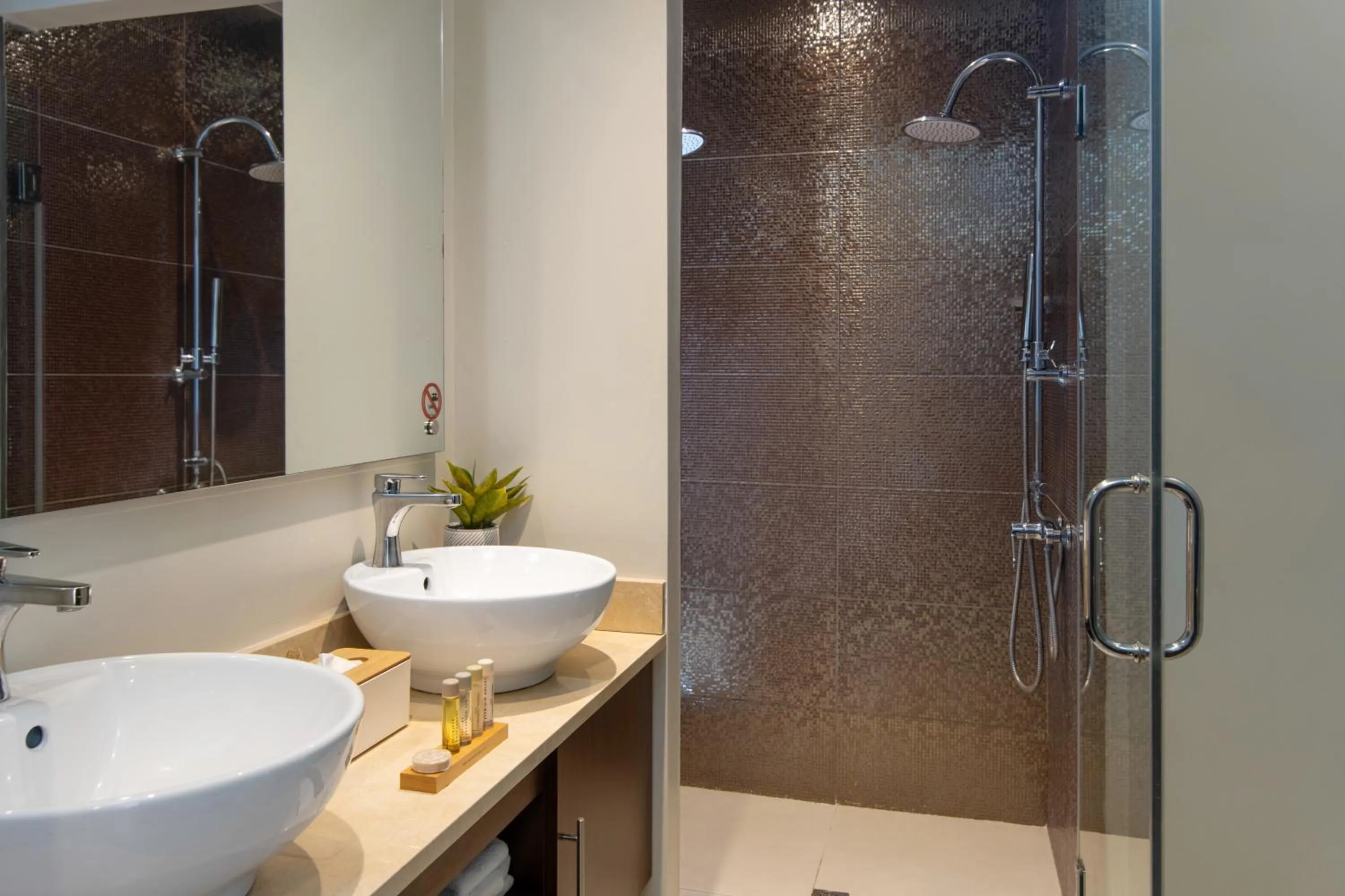 Shower in Hodelpa Caribe Colonial