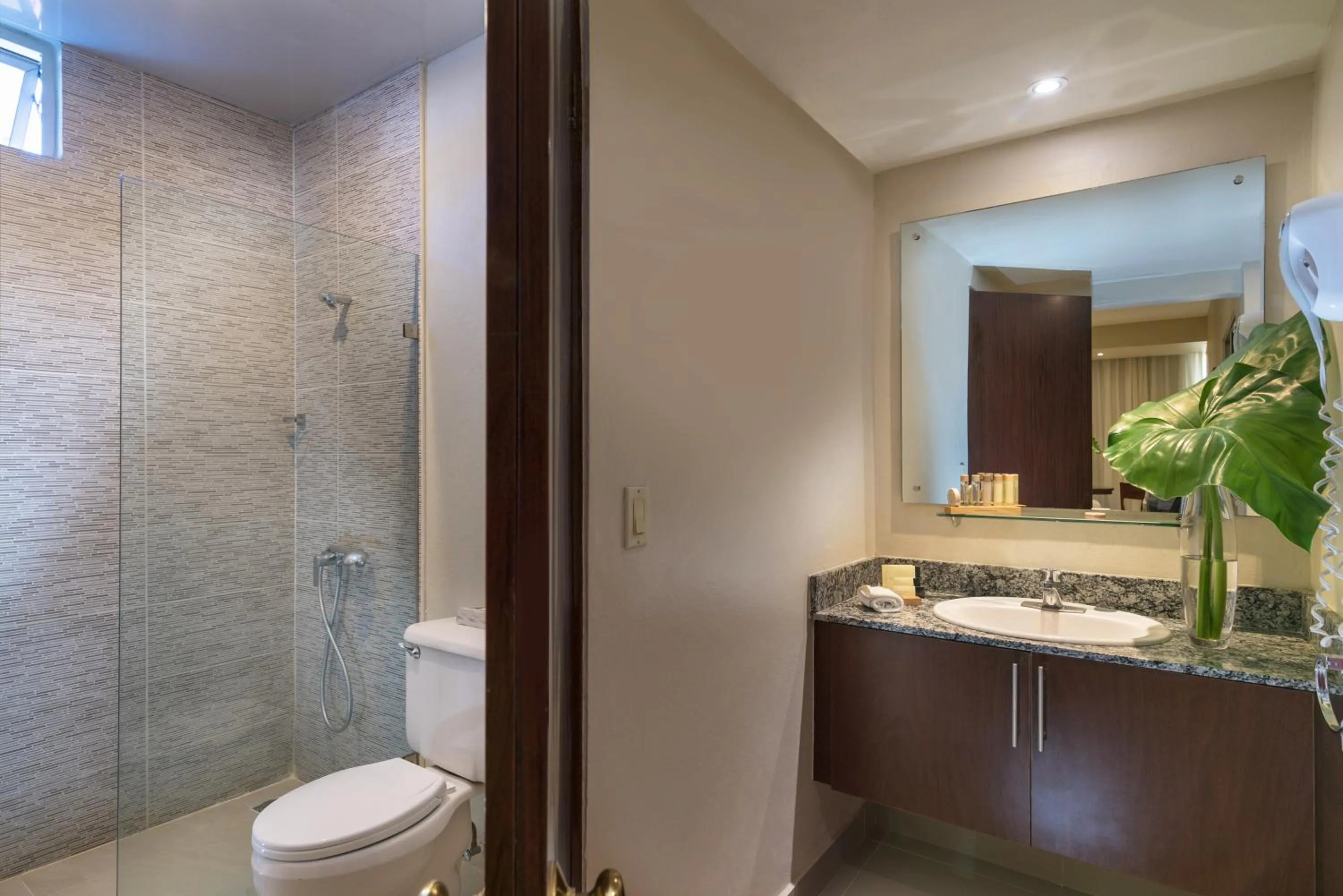 Shower in Hodelpa Caribe Colonial