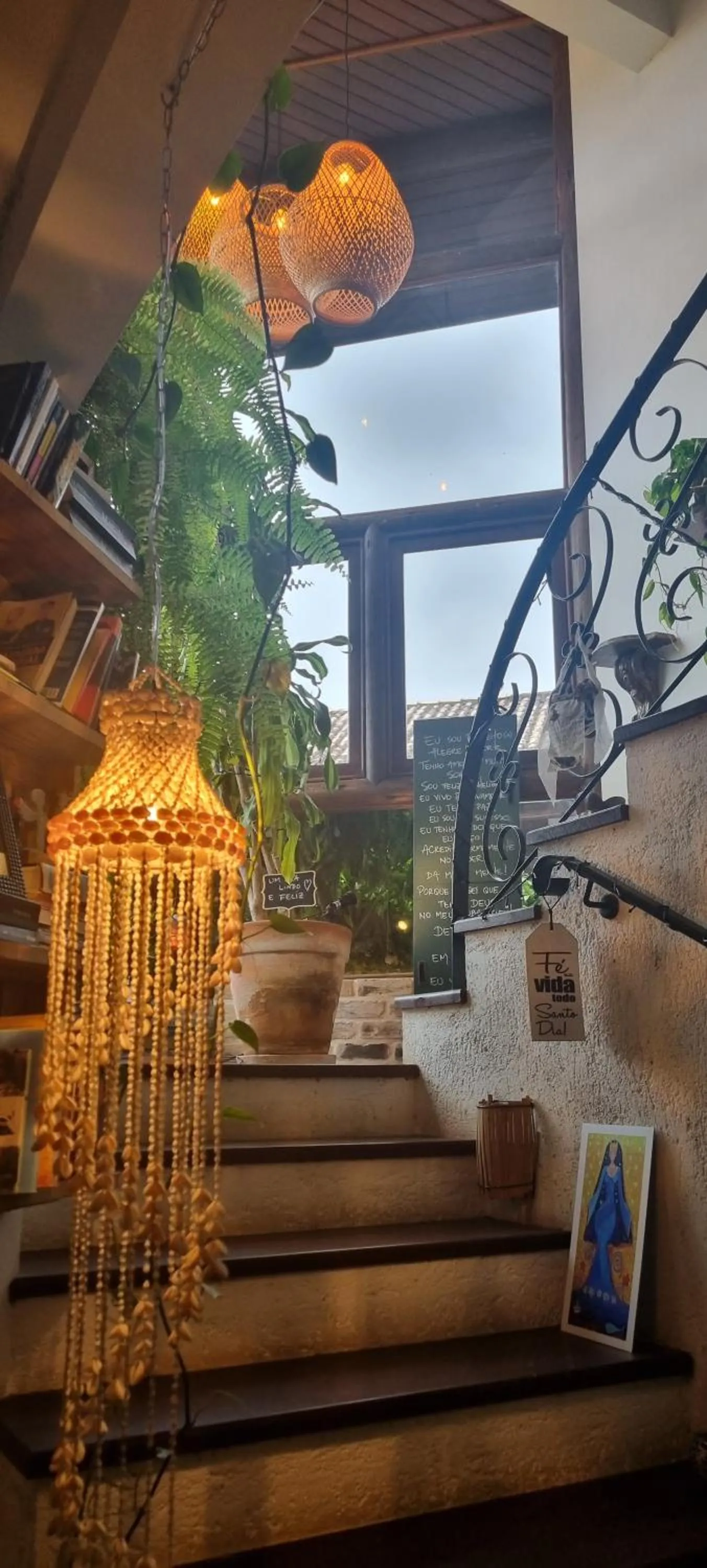 Decorative detail in Pousada Santarina