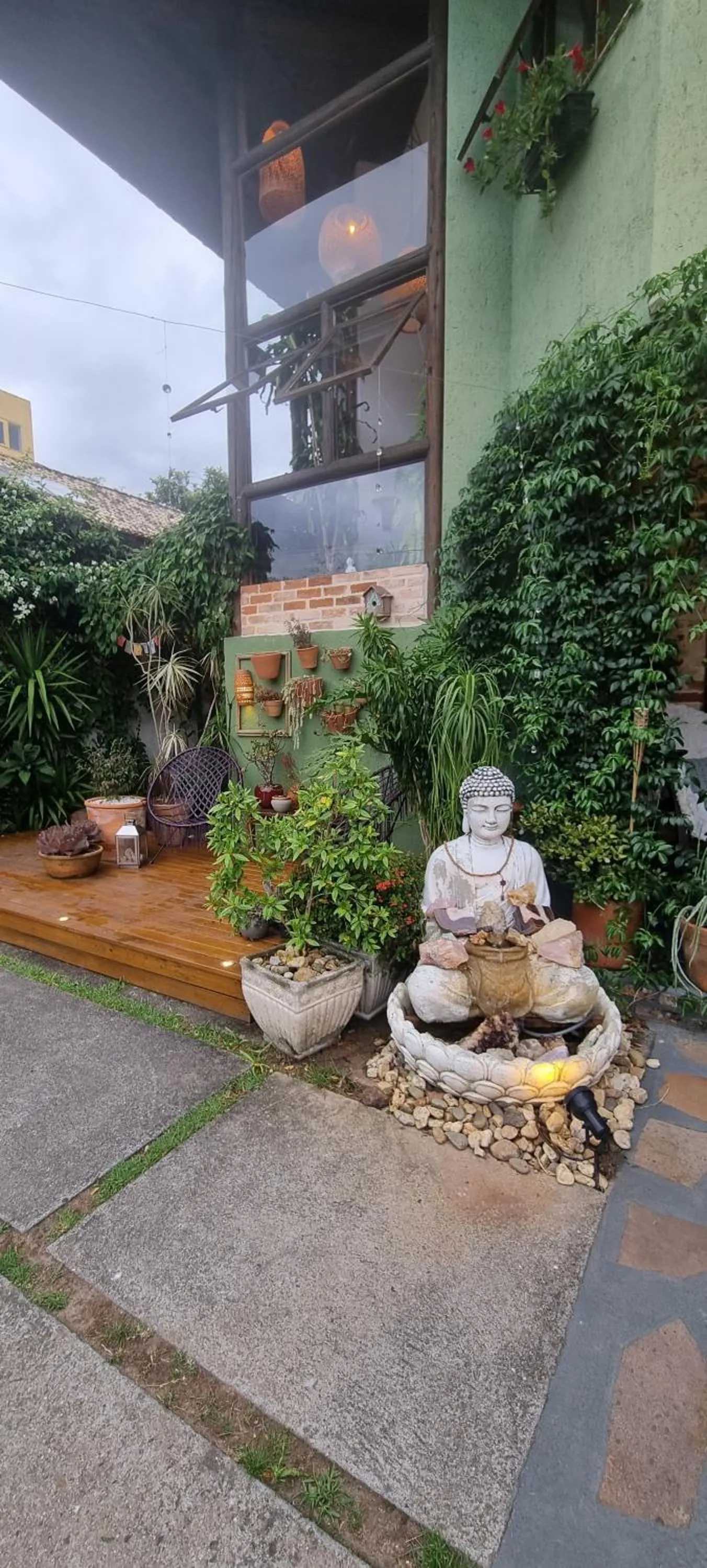 Facade/entrance in Pousada Santarina