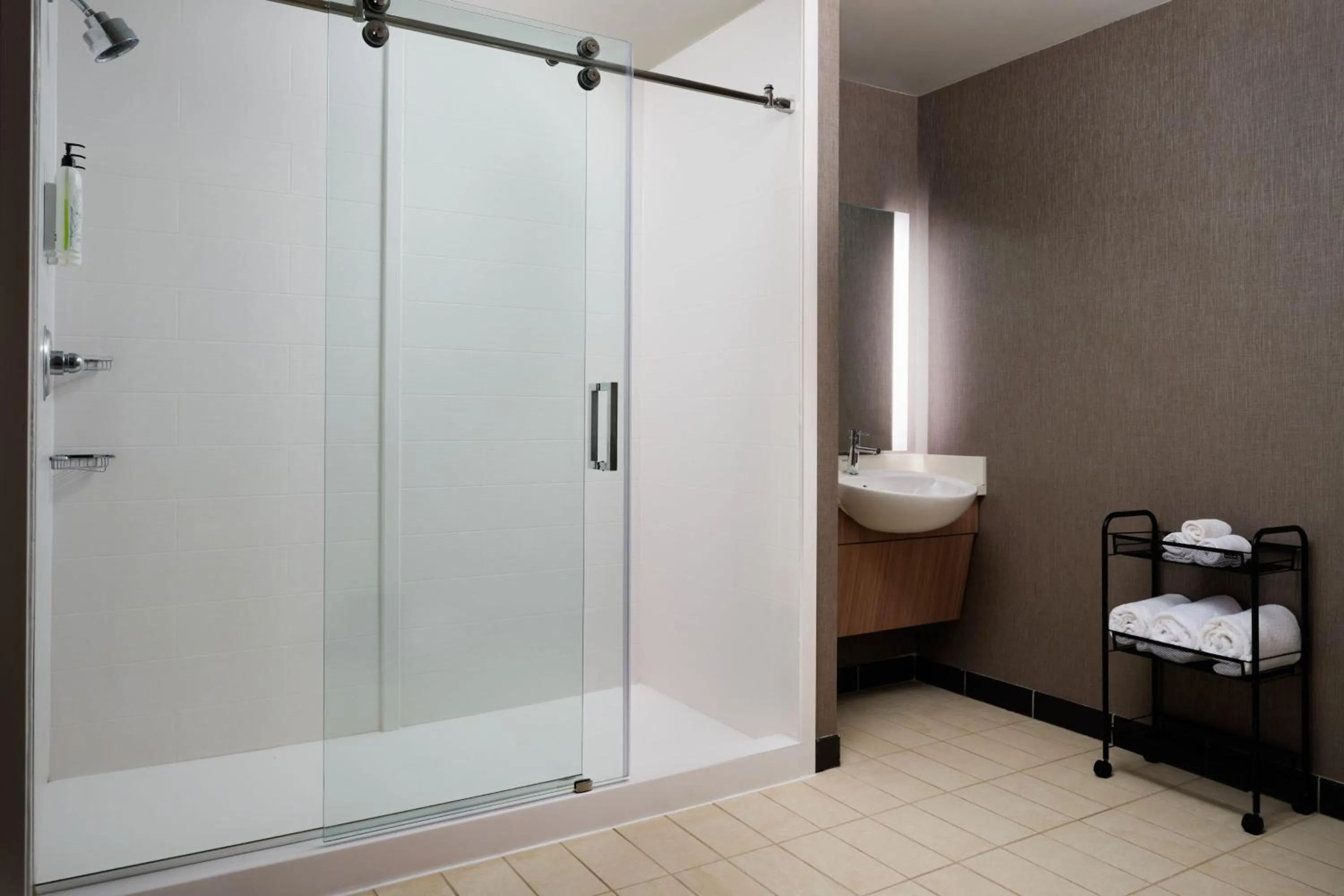 Bathroom in SpringHill Suites Minneapolis-St. Paul Airport/Mall Of America