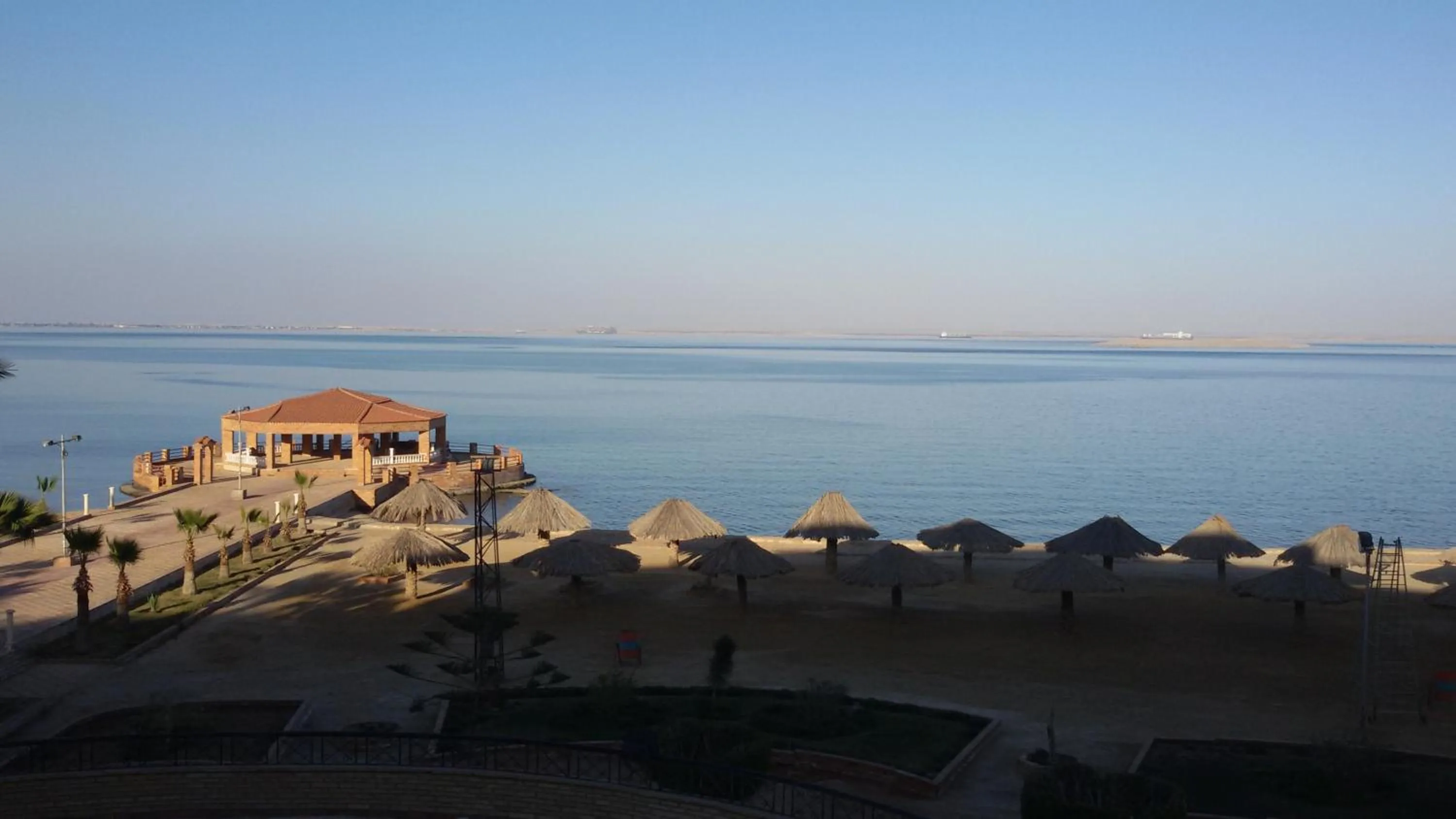 Beach in Fayed Armed Forces Hotel