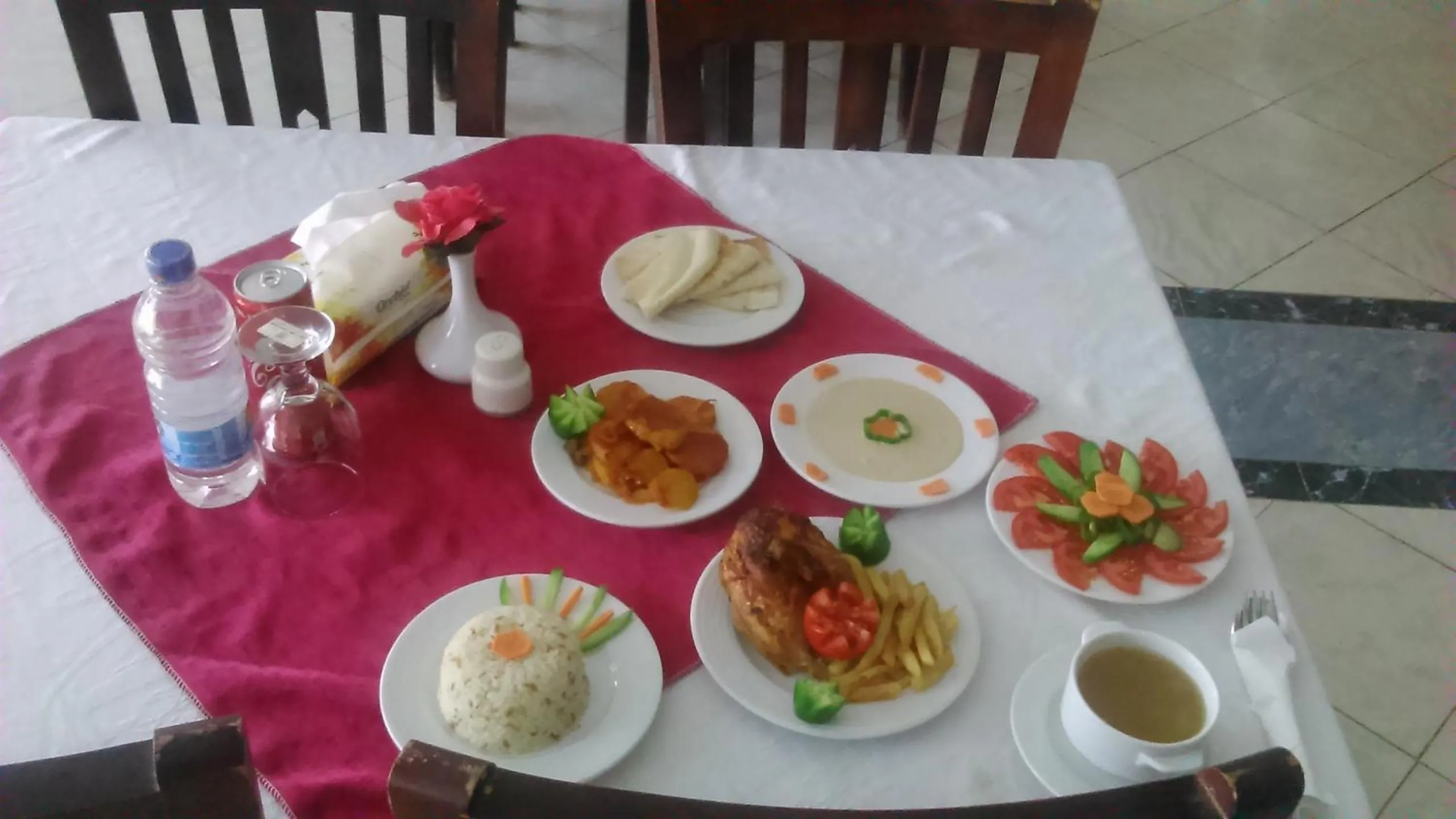 Lunch in Fayed Armed Forces Hotel