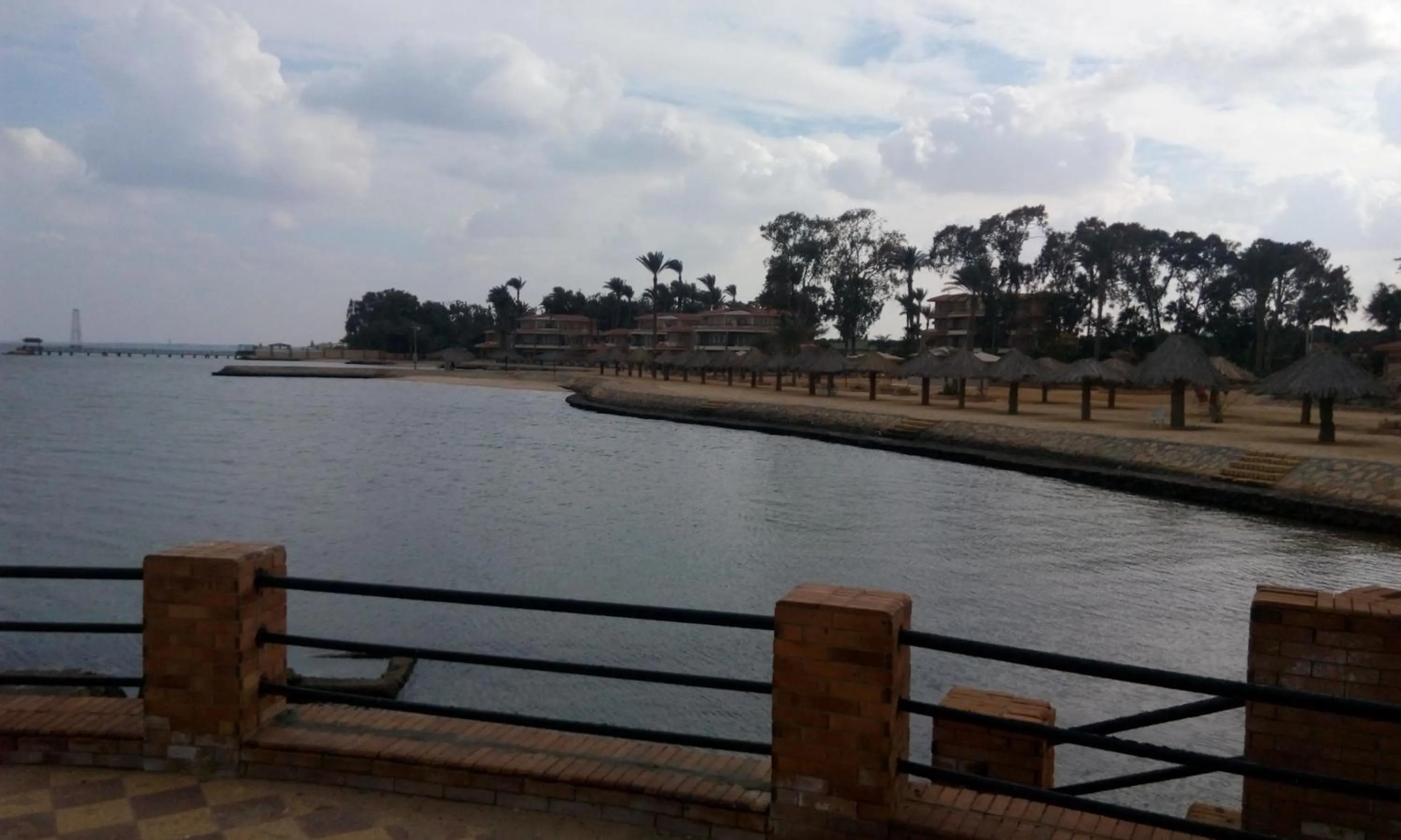 Beach in Fayed Armed Forces Hotel
