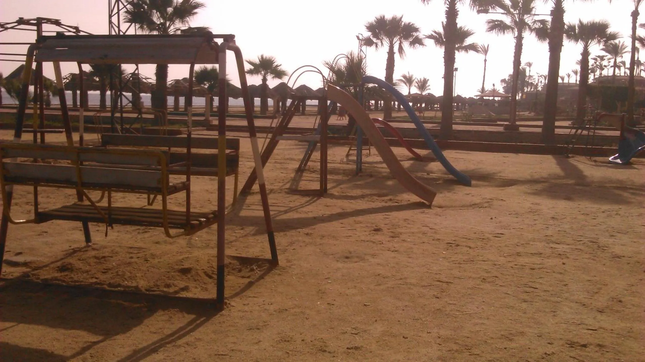 Children play ground in Fayed Armed Forces Hotel