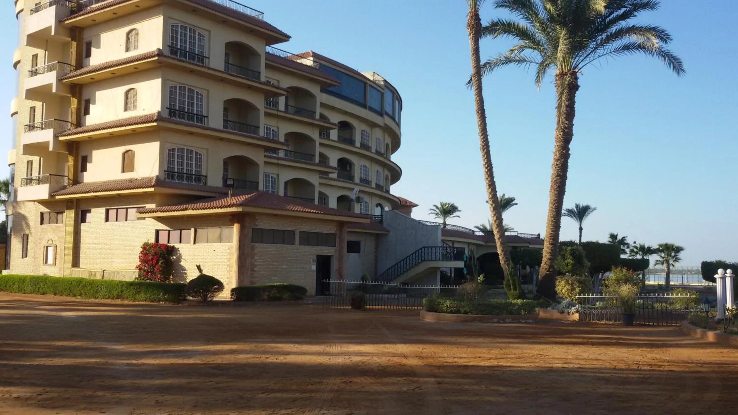 Bird's eye view in Fayed Armed Forces Hotel
