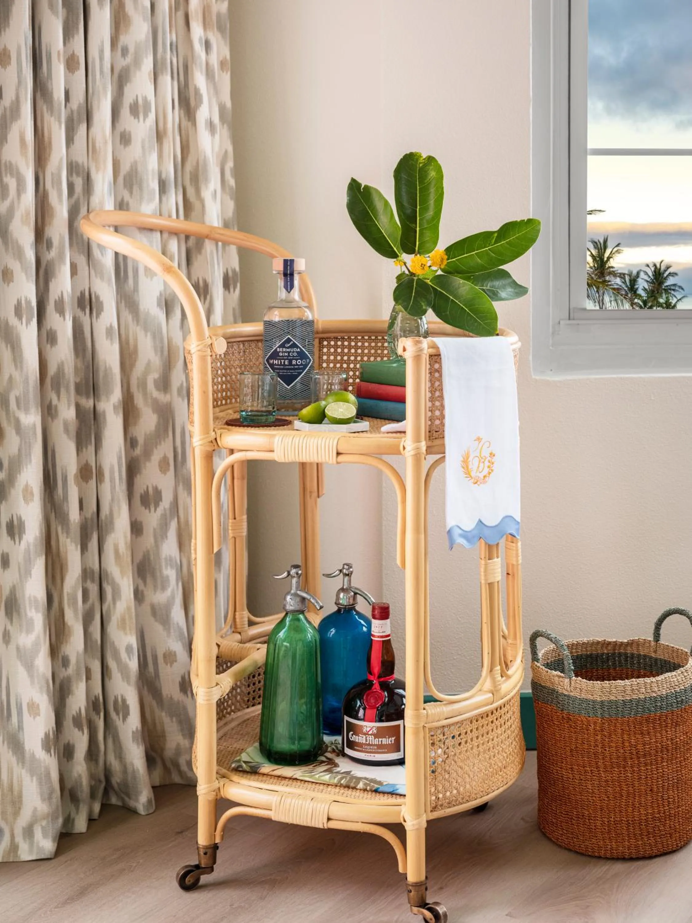 Decorative detail in Cambridge Beaches Resort and Spa