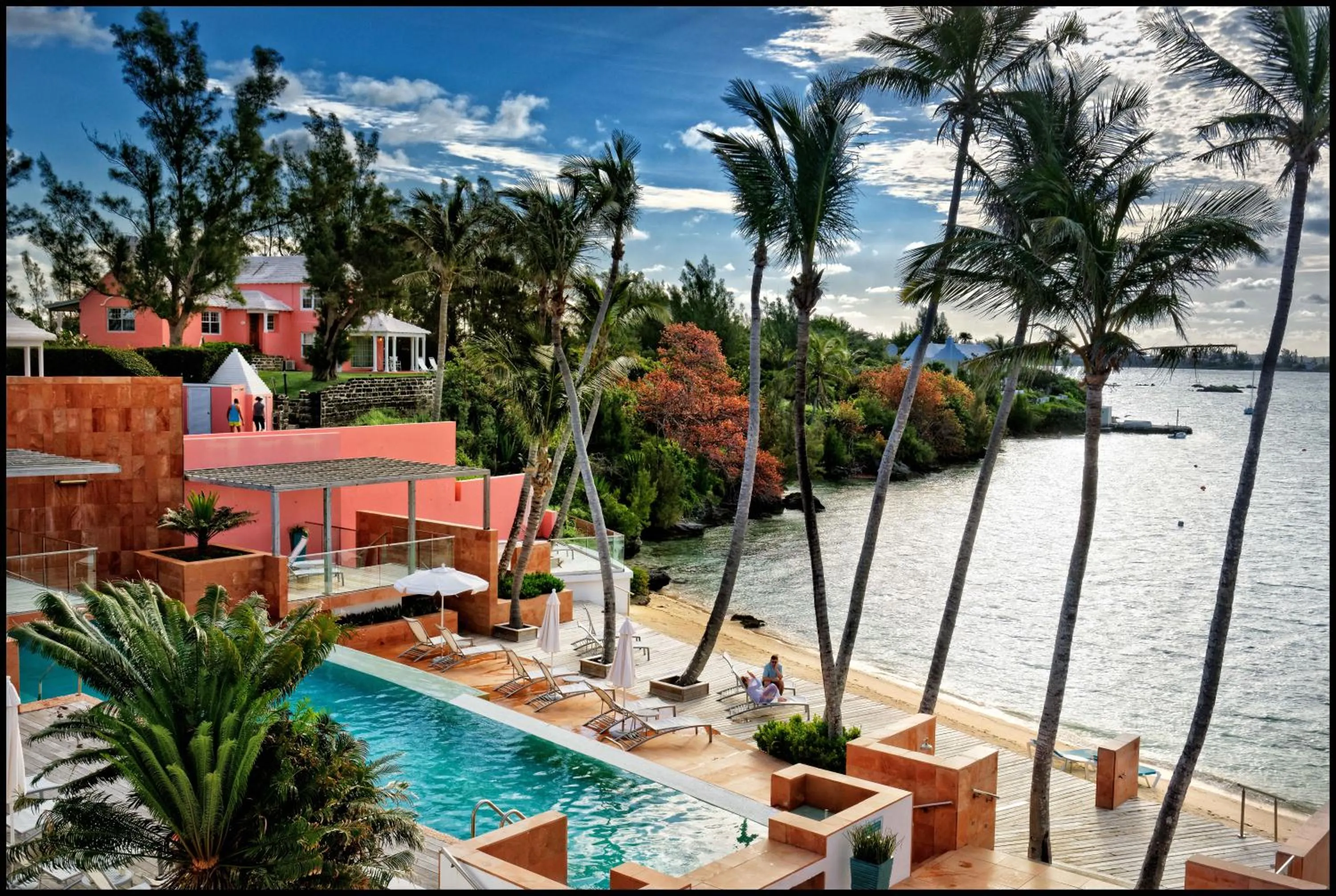 Patio in Cambridge Beaches Resort and Spa