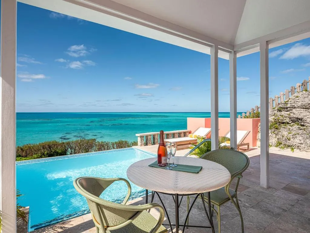 Patio in Cambridge Beaches Resort and Spa