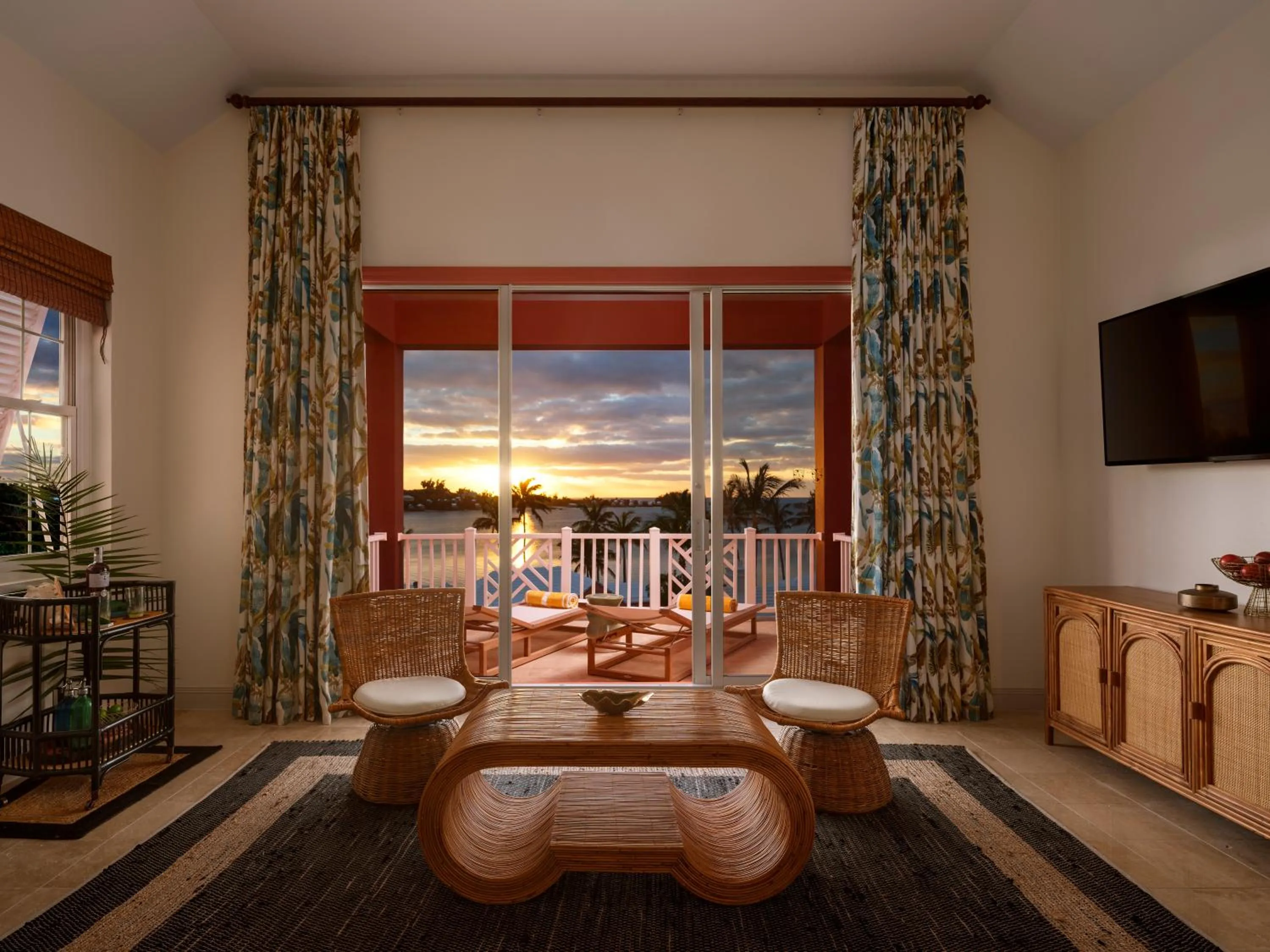 Living room in Cambridge Beaches Resort and Spa