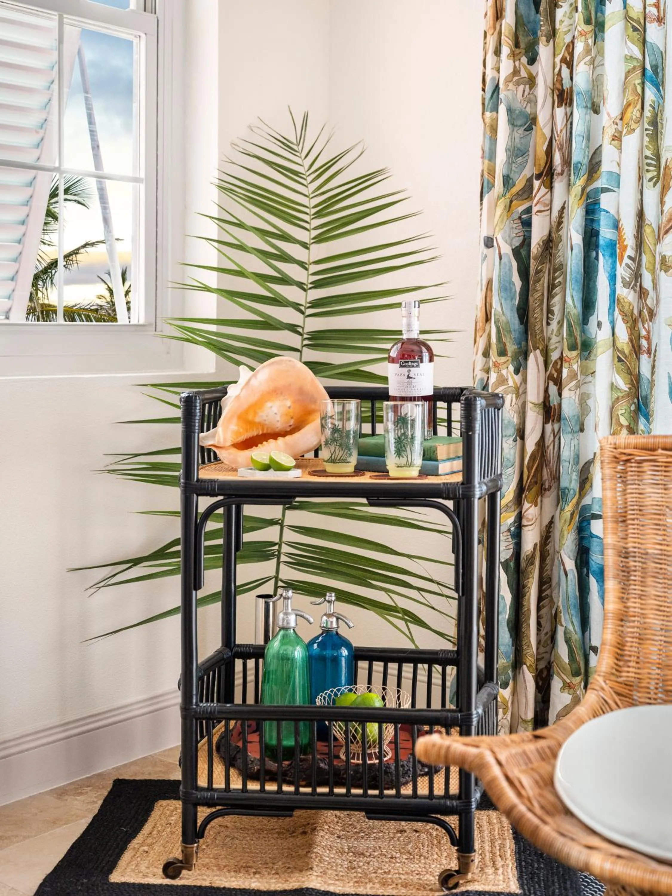 Decorative detail in Cambridge Beaches Resort and Spa