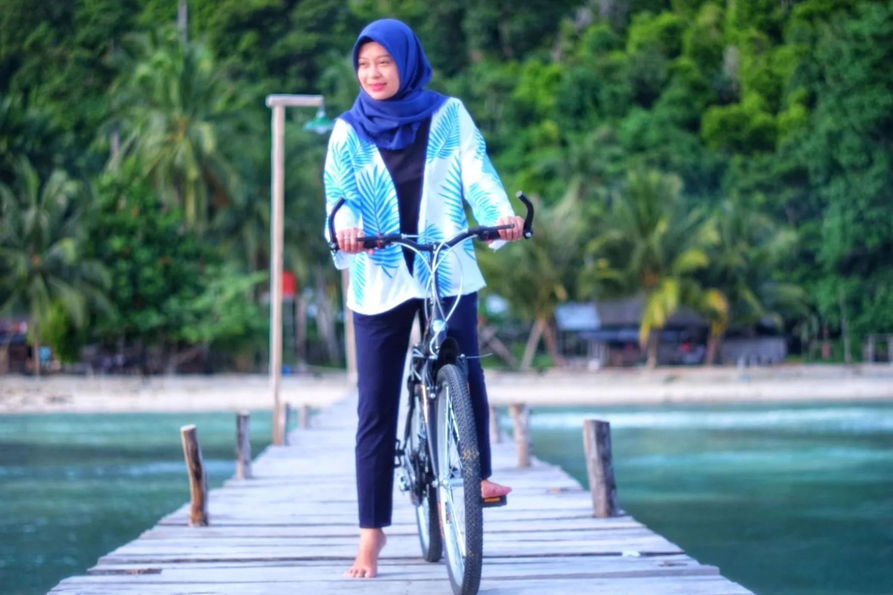 Cycling in Ora Sunrise View