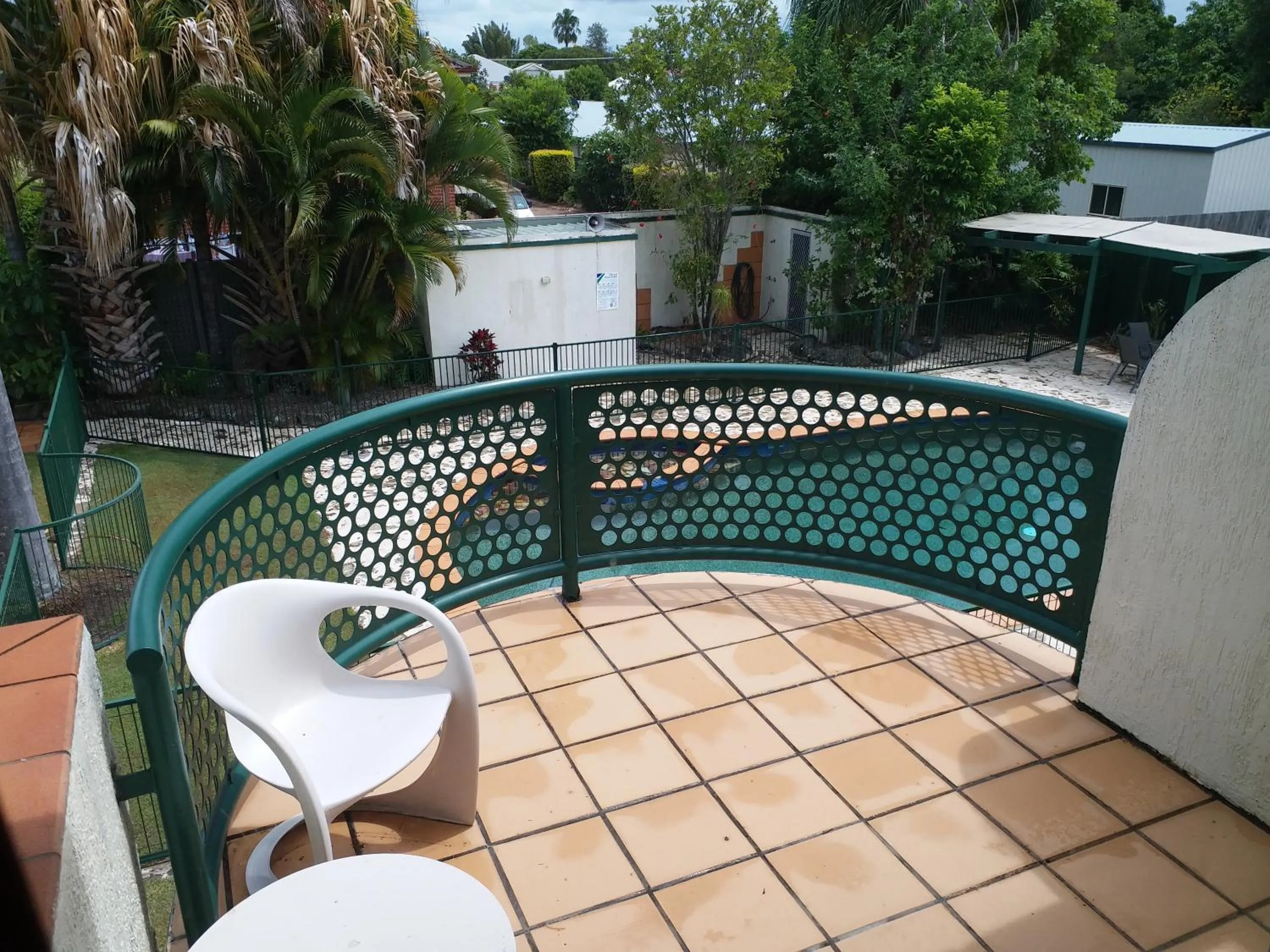 Balcony/Terrace in McNevins Maryborough Motel