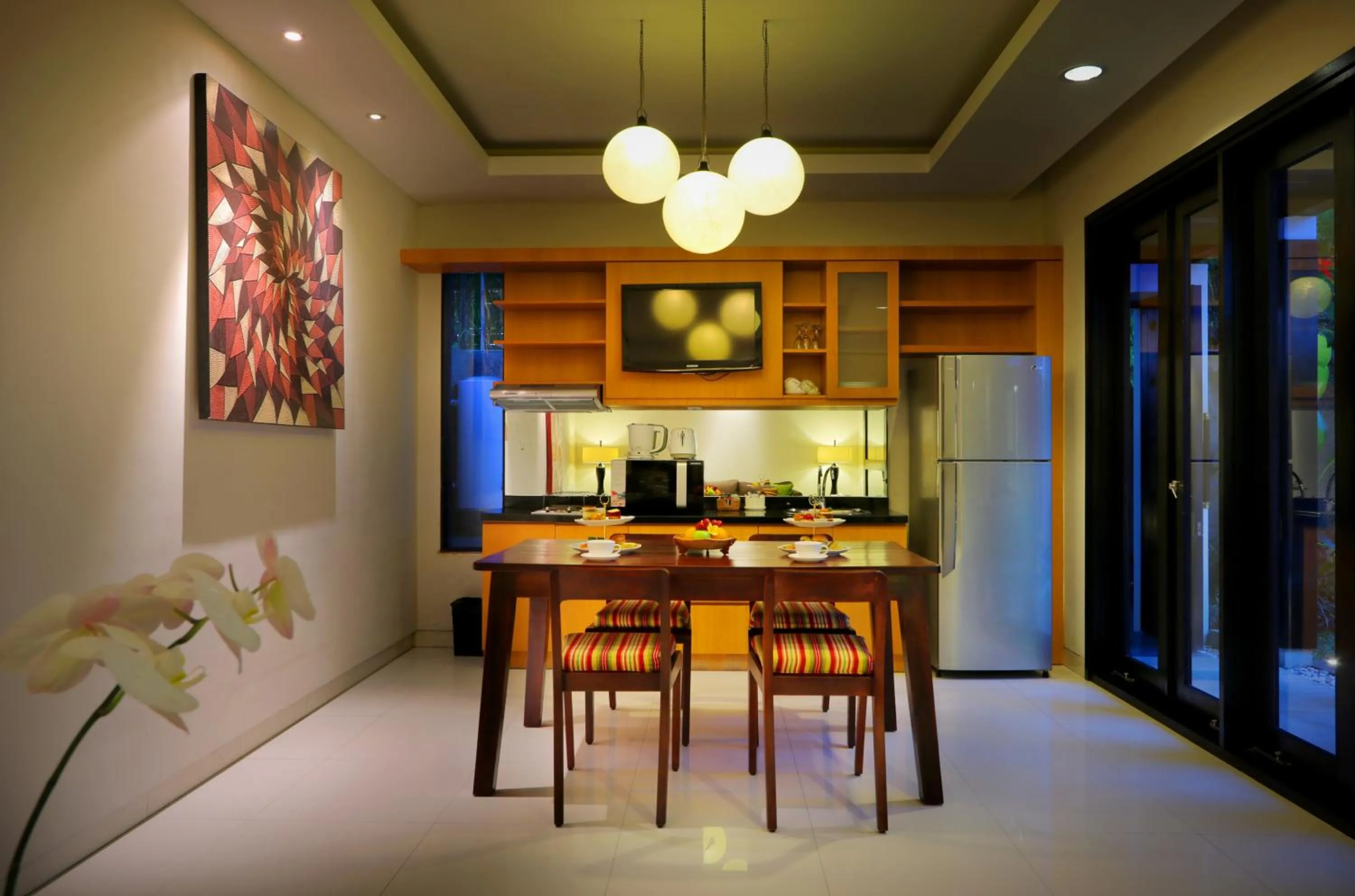 Kitchen or kitchenette in The Jineng Villas by Ekosistem