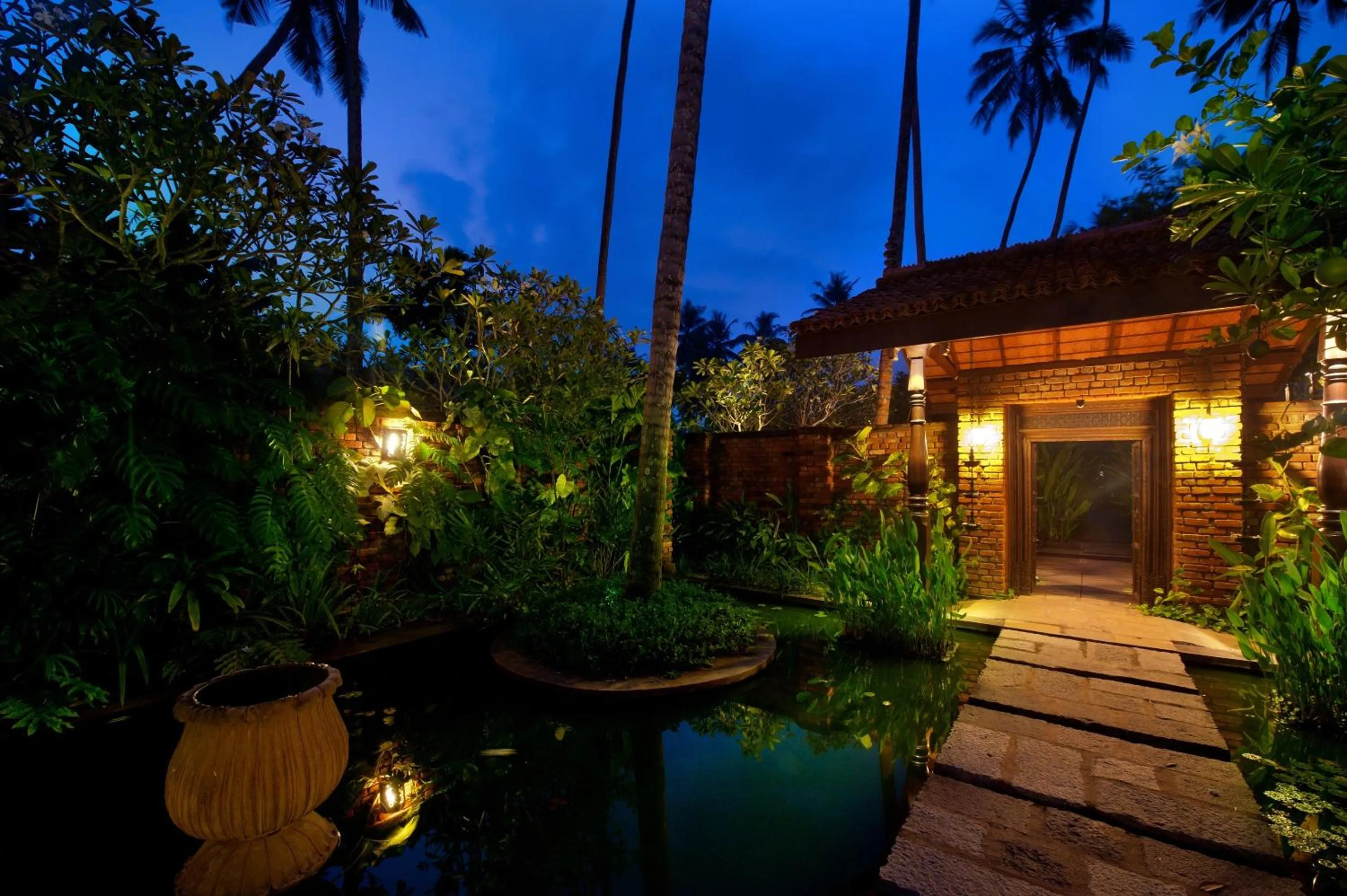 Garden view in Reef Villa