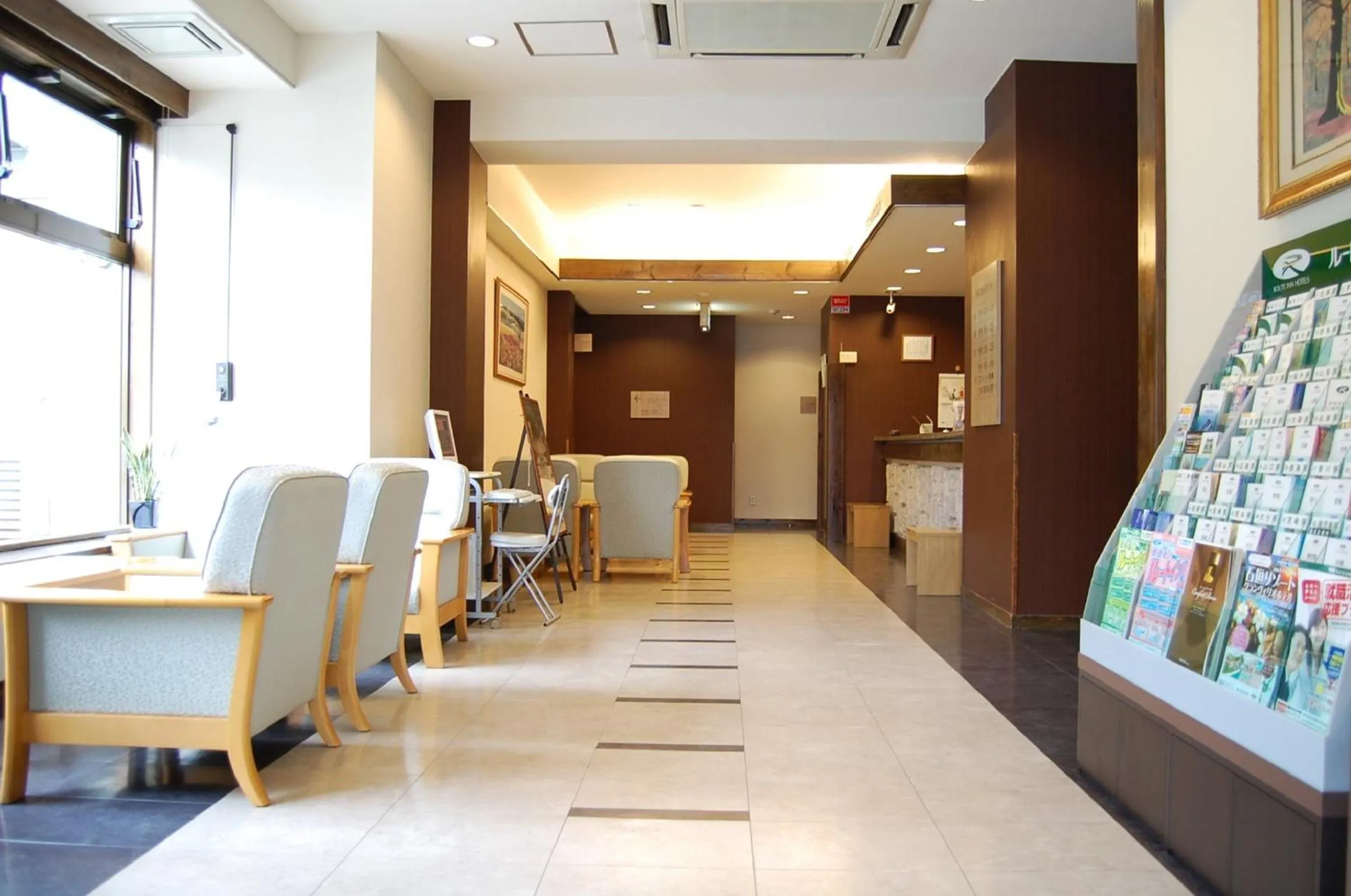 Lobby or reception in Hotel Route-Inn Court Karuizawa