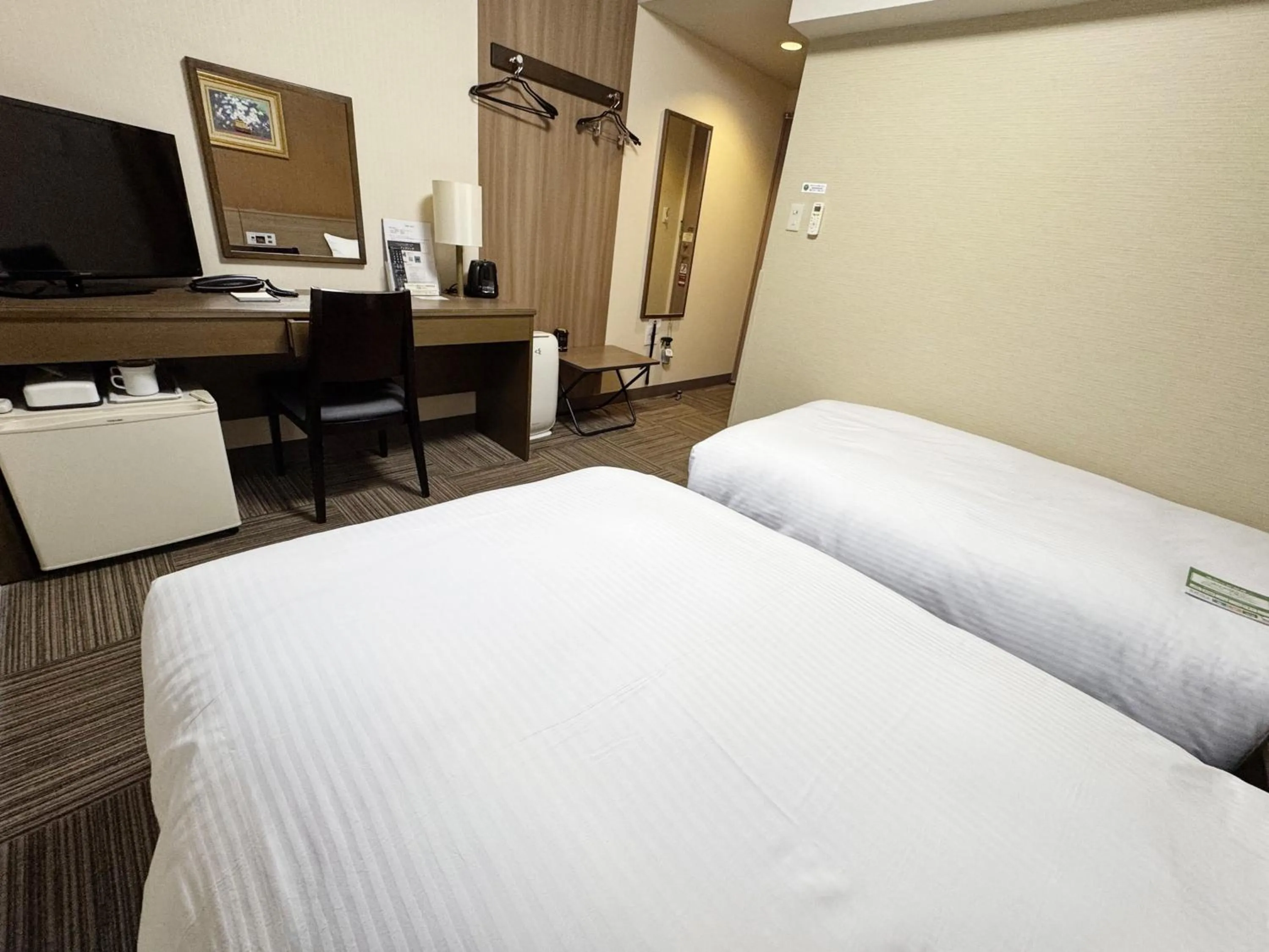 Photo of the whole room, Bed in Hotel Route-Inn Court Karuizawa