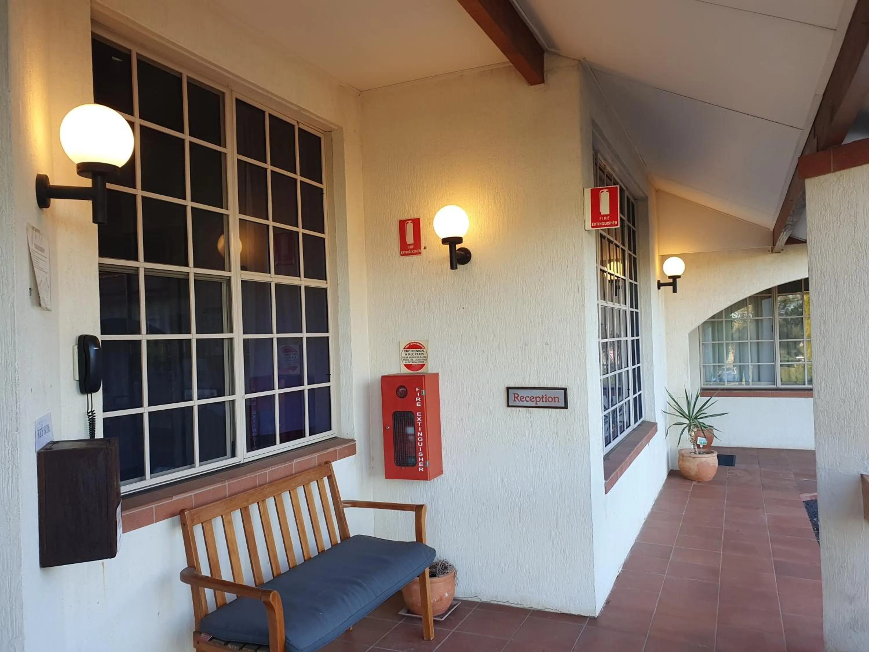 Property building in McNevins Warwick Motel