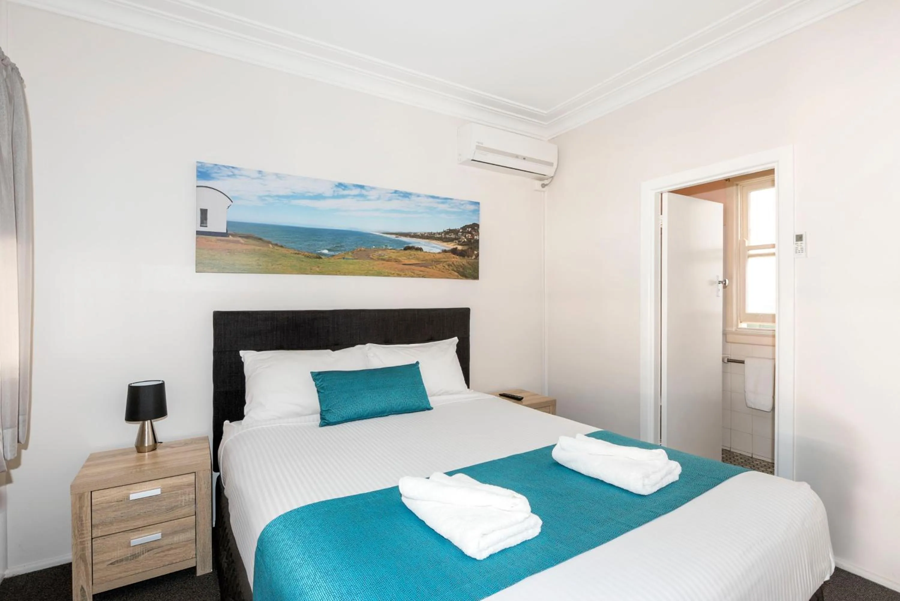 Bed in Port Macquarie Motel