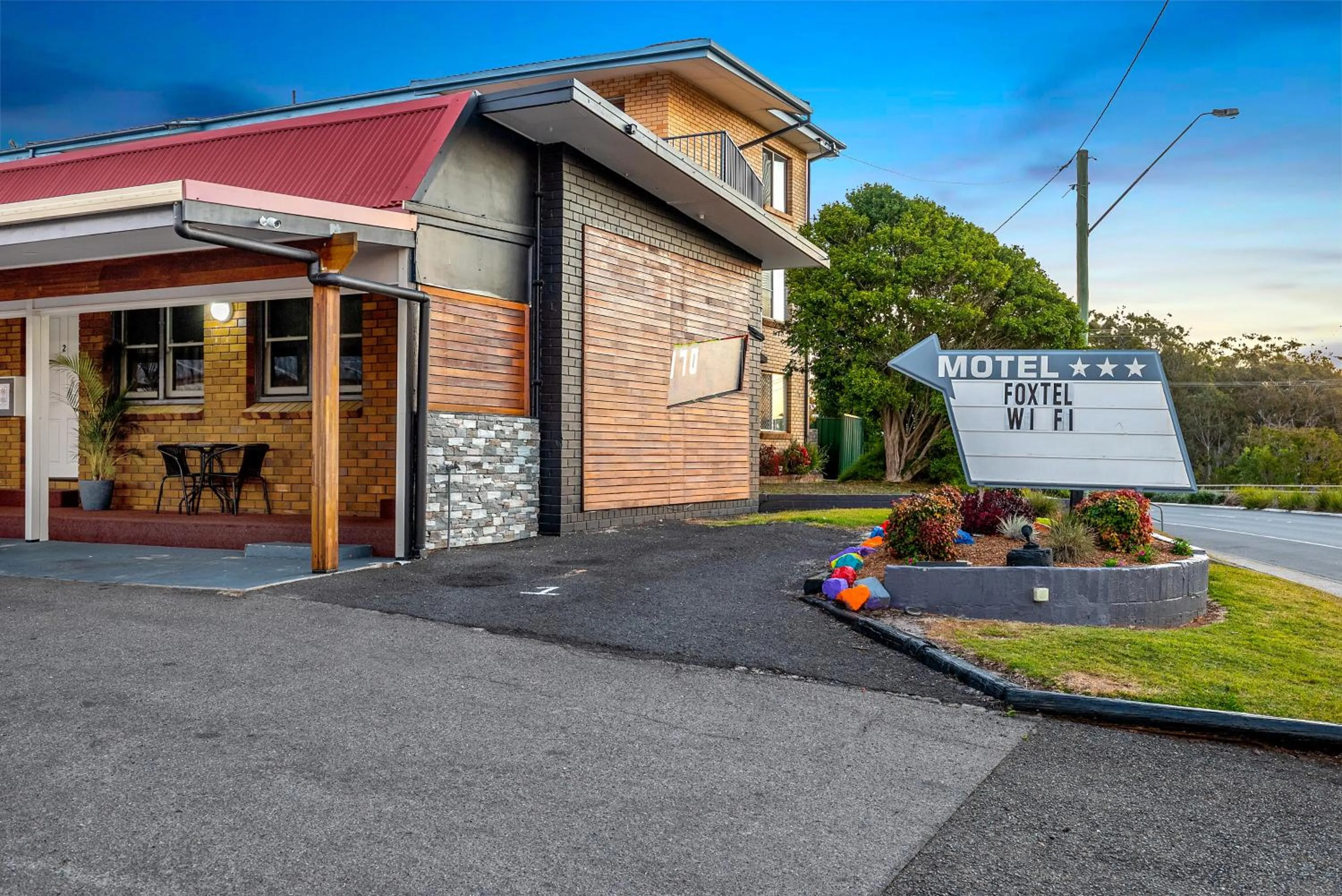 Facade/entrance in Port Macquarie Motel