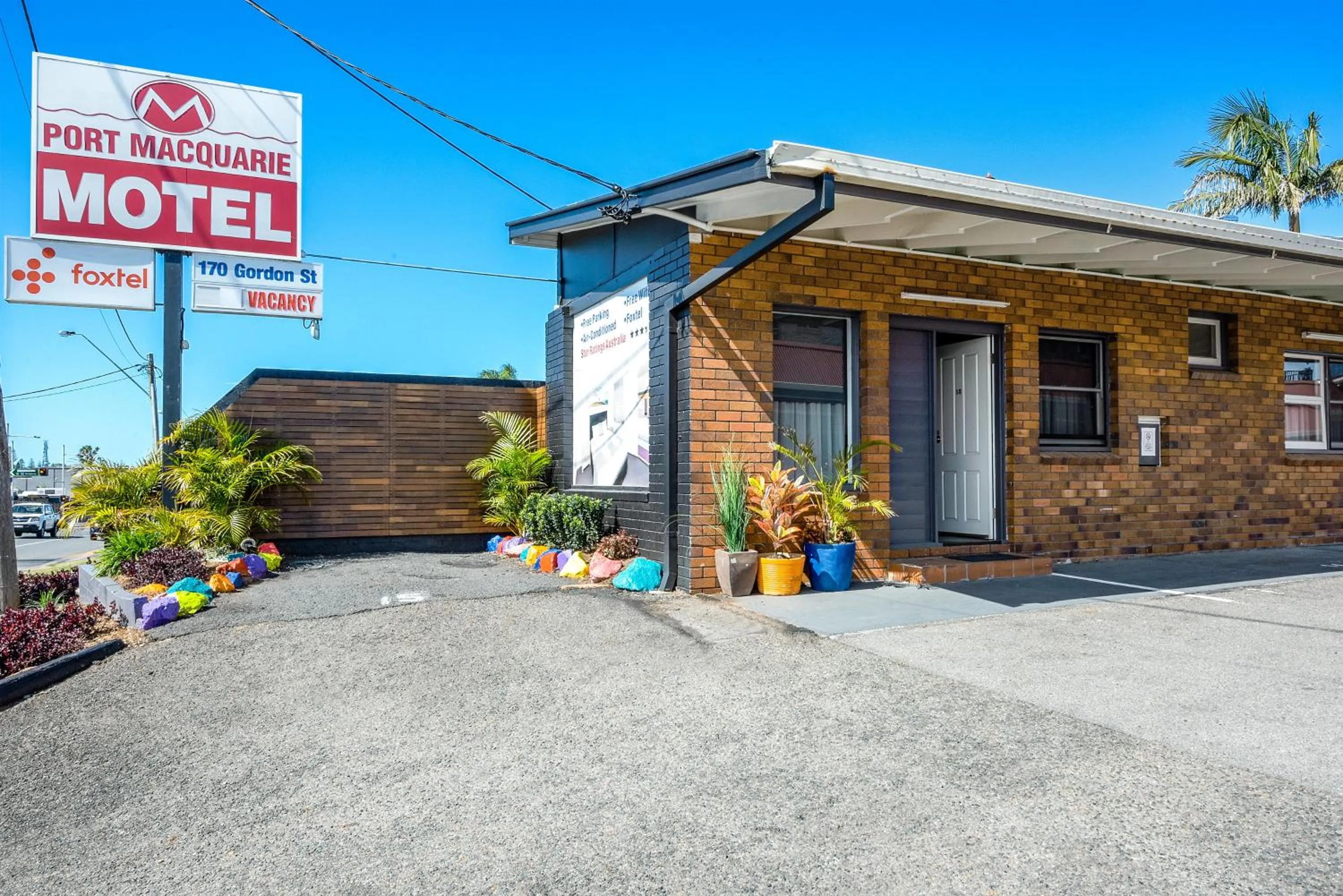 Facade/entrance in Port Macquarie Motel