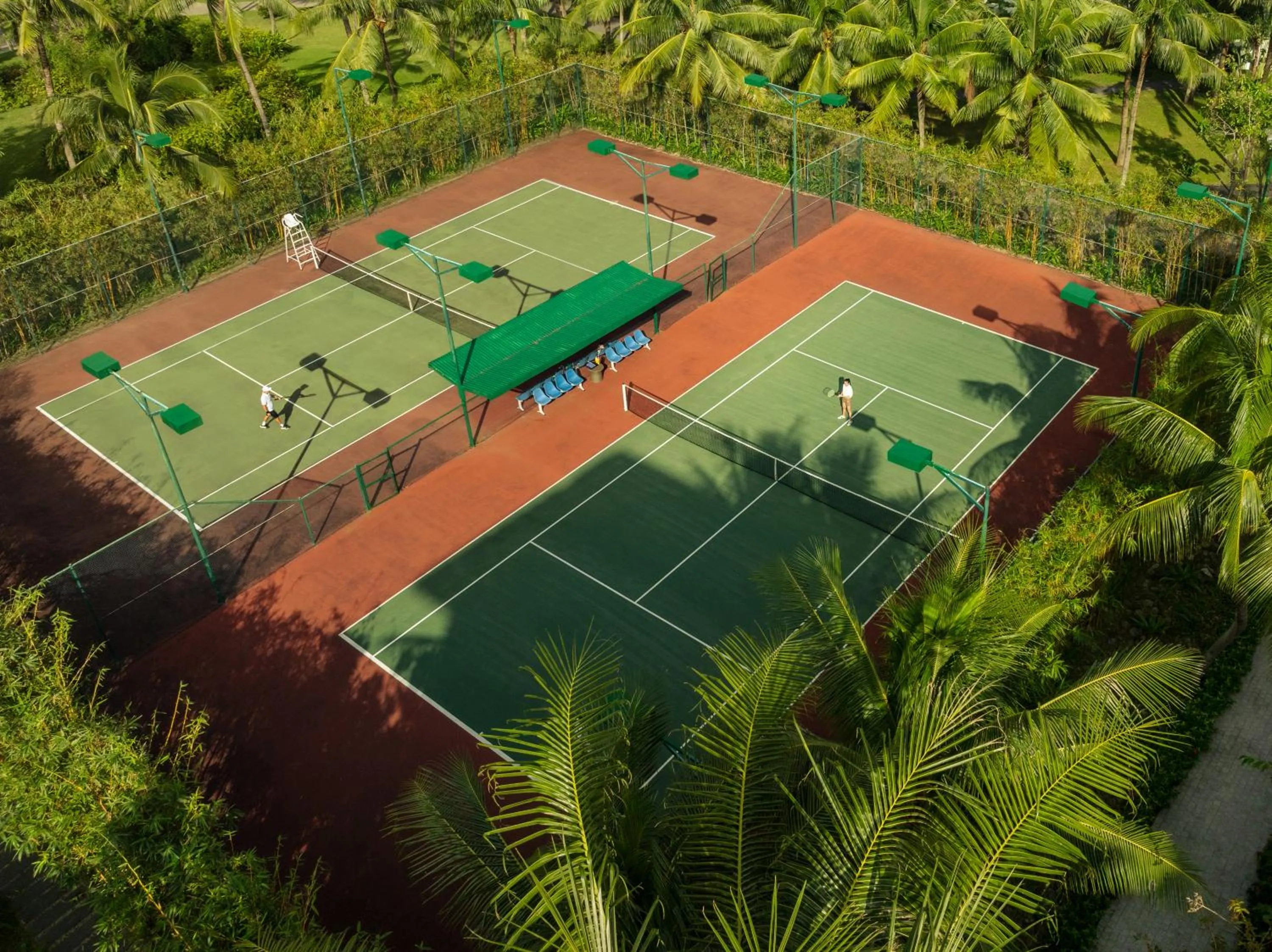 Tennis court in Danang Marriott Resort & Spa