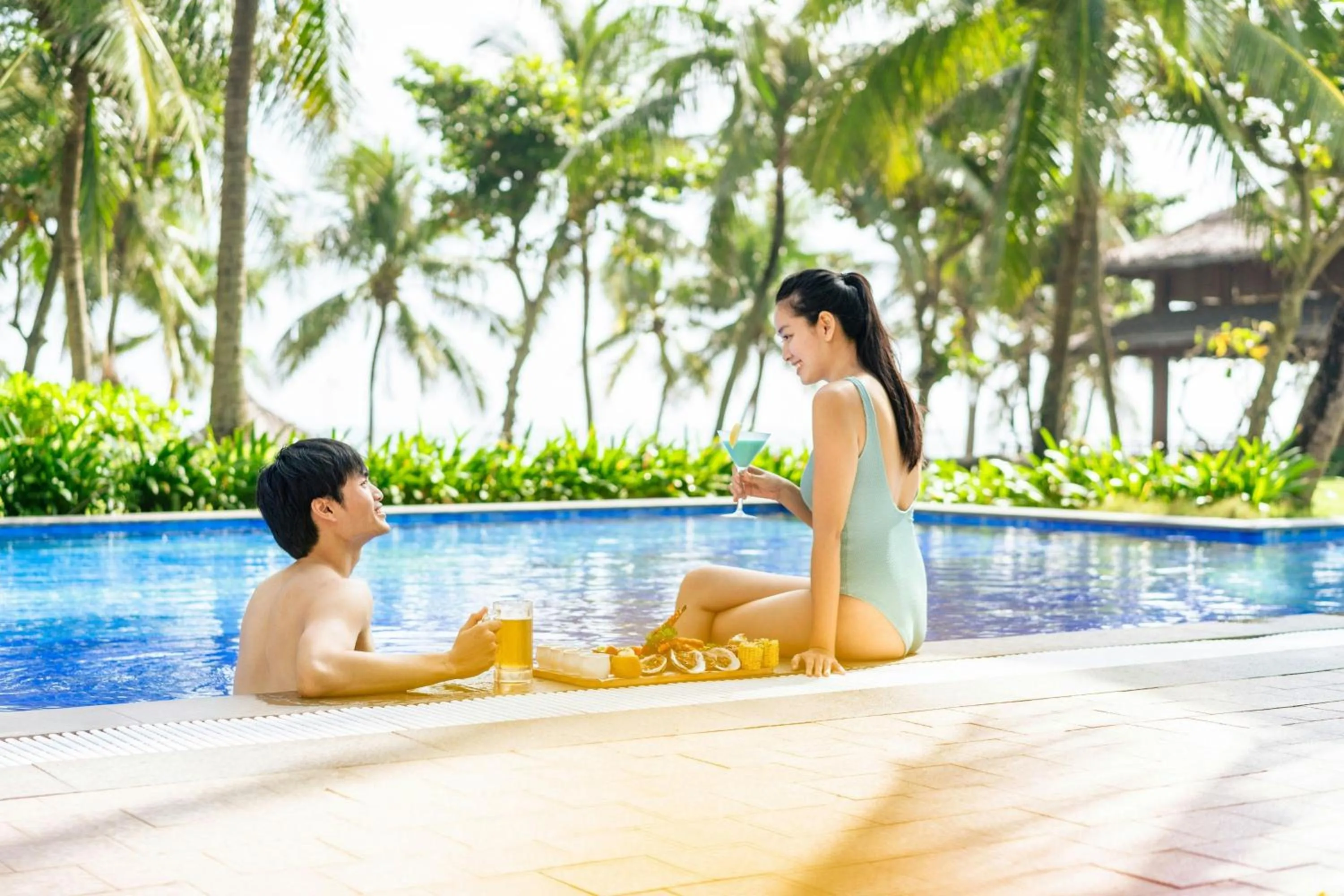 Swimming pool in Danang Marriott Resort & Spa