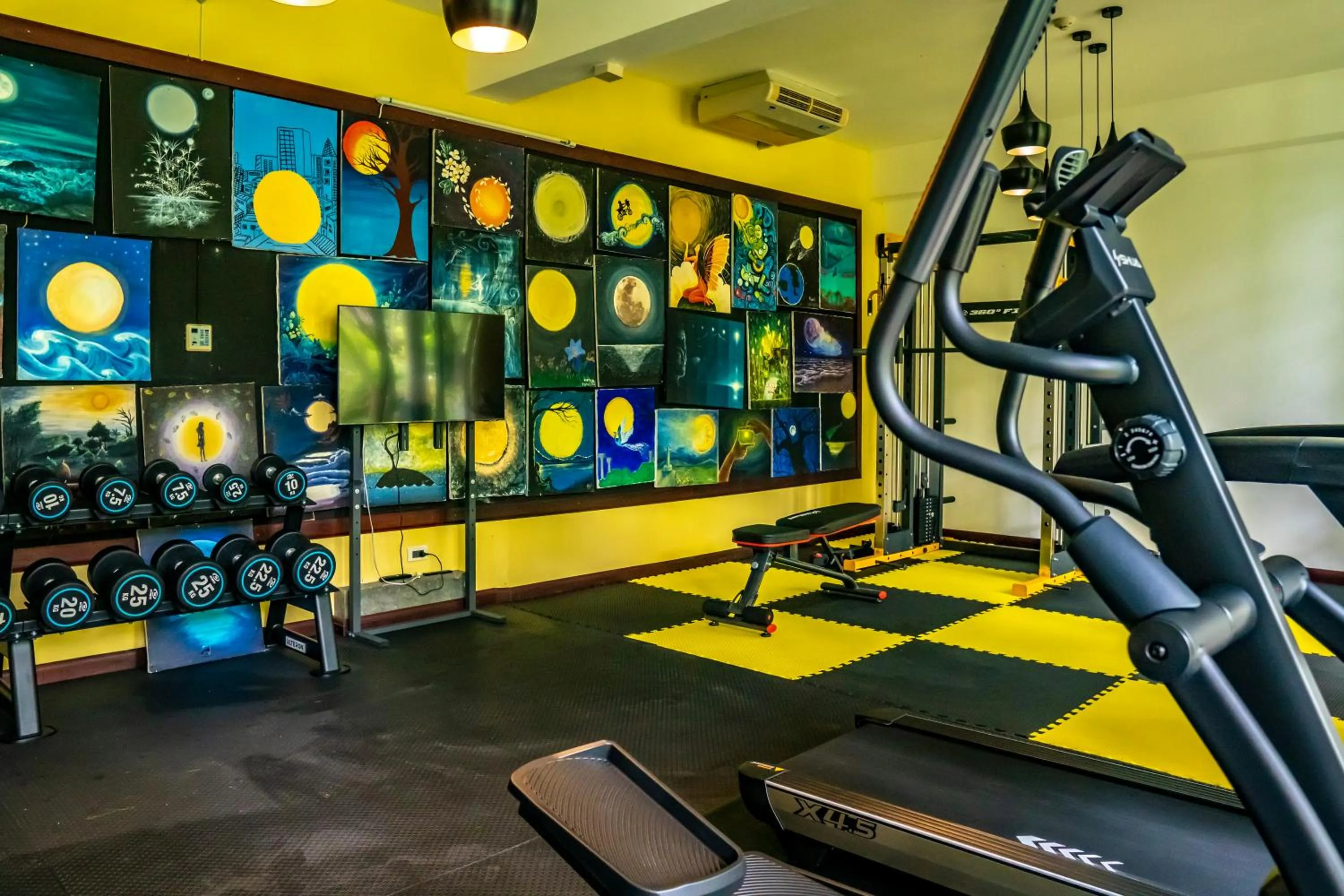 Fitness centre/facilities in Chantaramas Beach Resort Koh Phangan