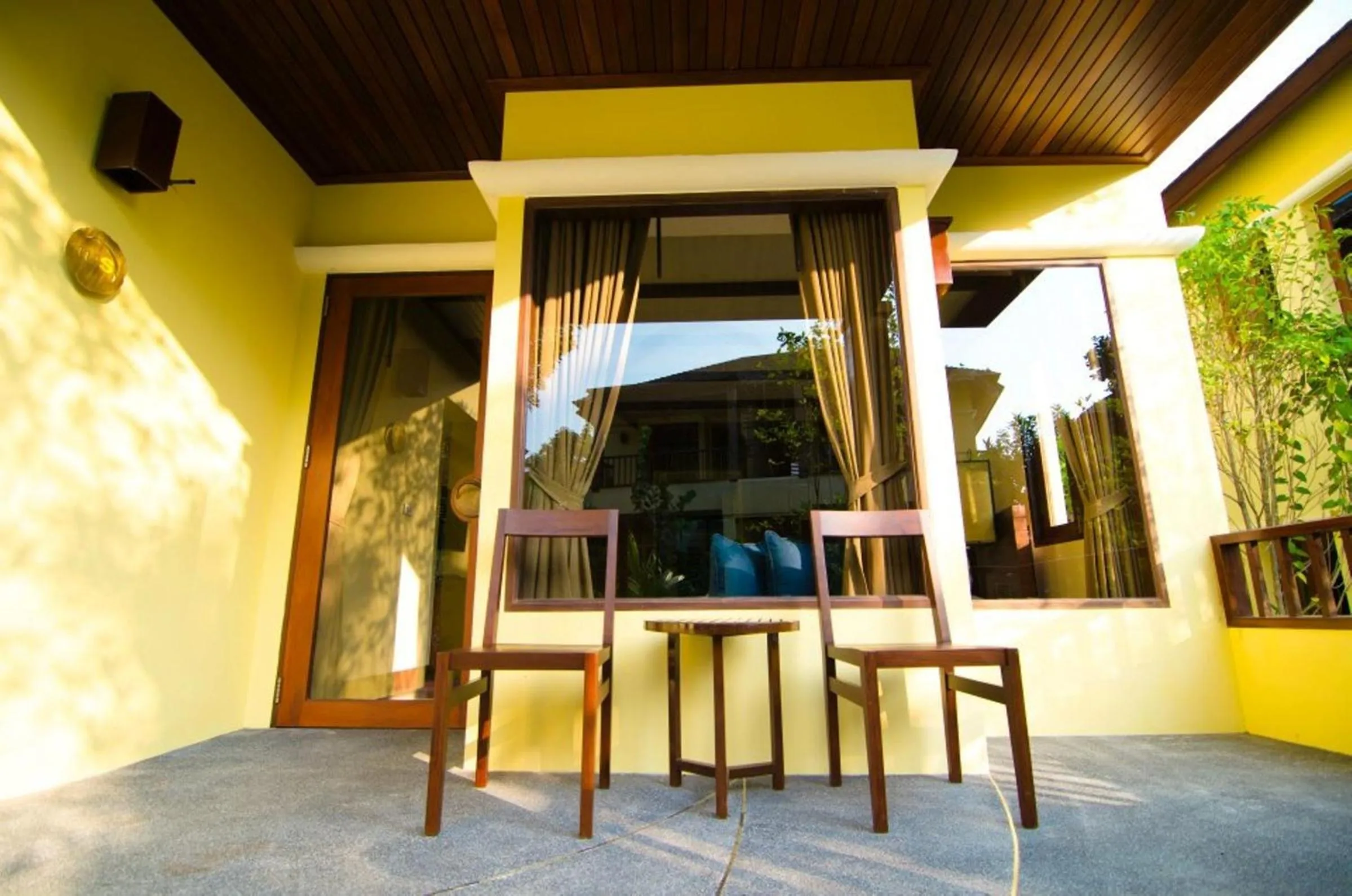 Balcony/Terrace in Chantaramas Beach Resort Koh Phangan